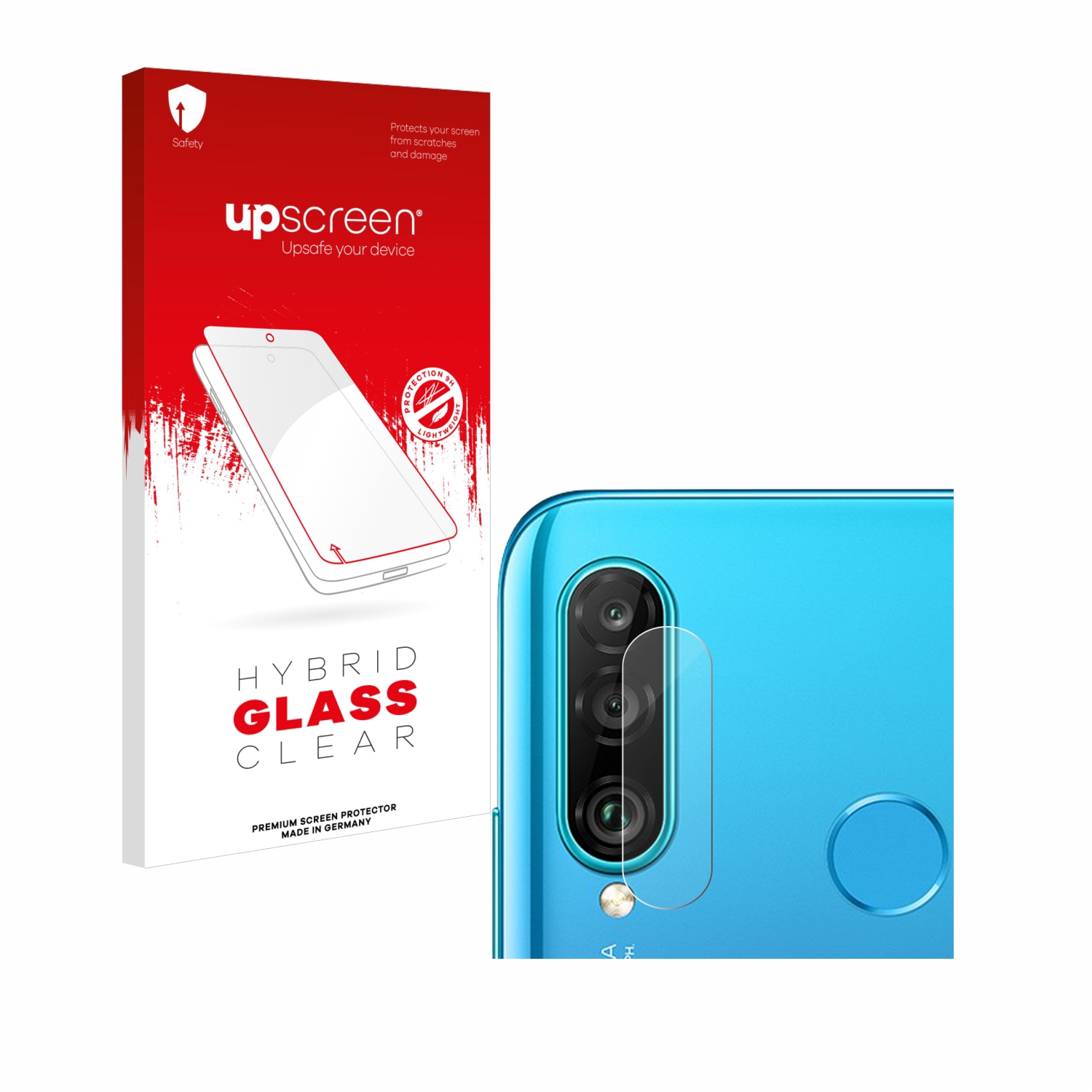 čirá skleněná fólie upscreen Hybrid Glas pro Huawei P30 lite New Edition (pouze kamera)