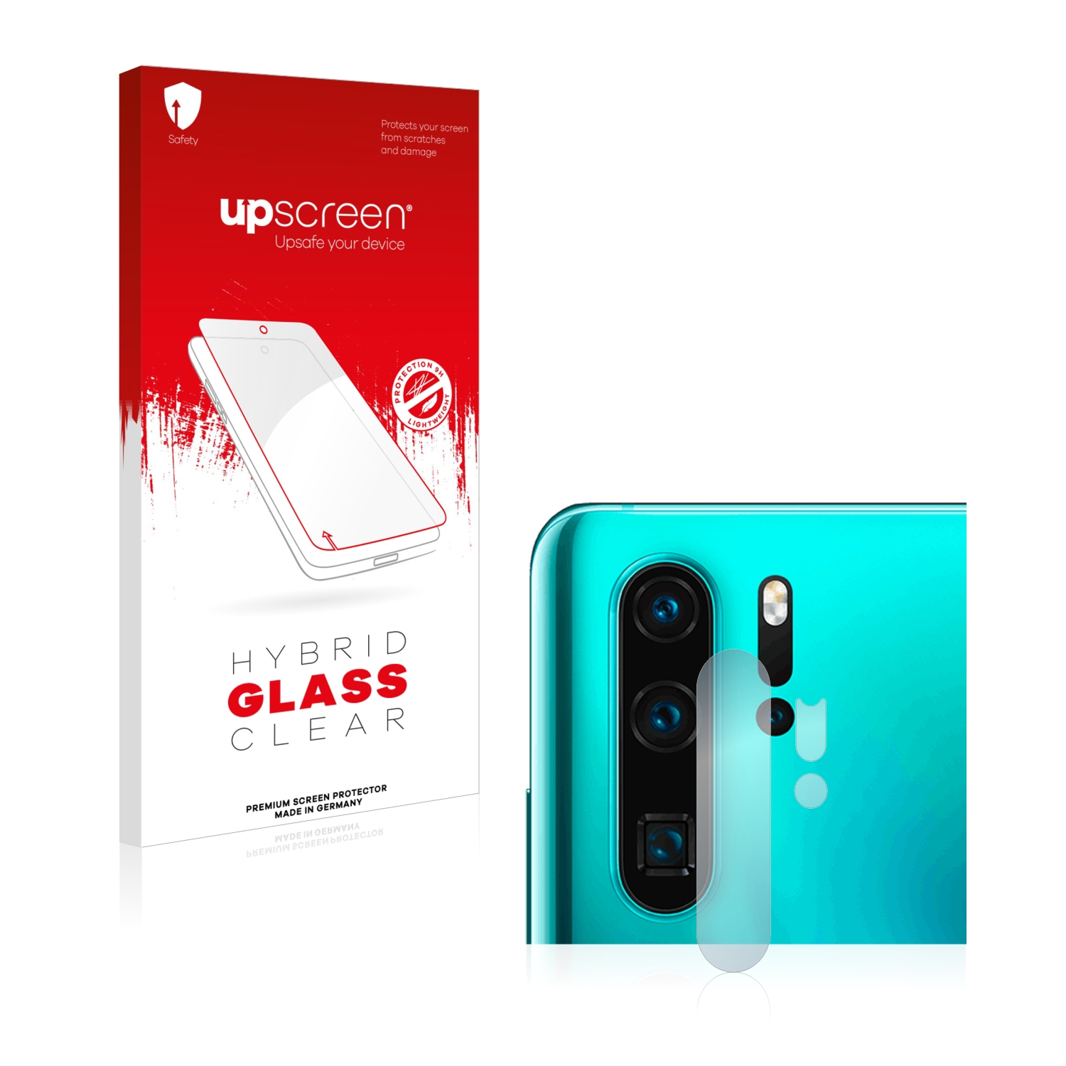 čirá skleněná fólie upscreen Hybrid Glas pro Huawei P30 Pro New Edition (pouze kamera)