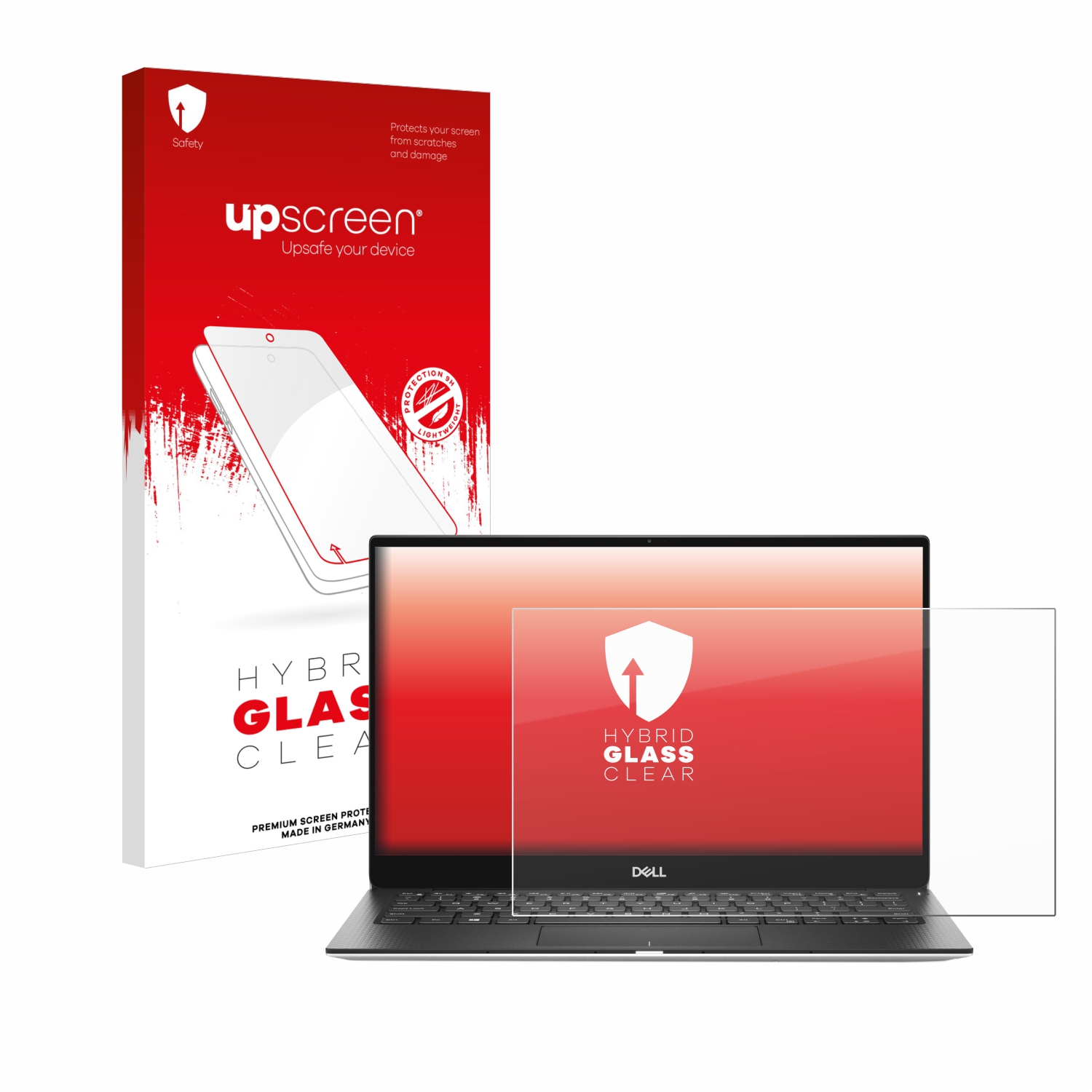 čirá skleněná fólie upscreen Hybrid Glas pro Dell XPS 13 7390