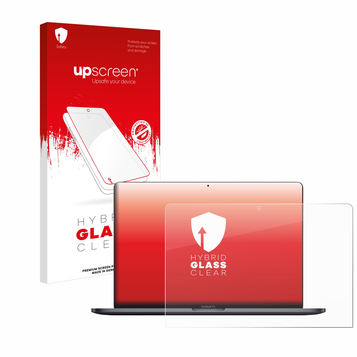 čirá skleněná fólie upscreen Hybrid Glas pro Apple MacBook Pro 13 2020