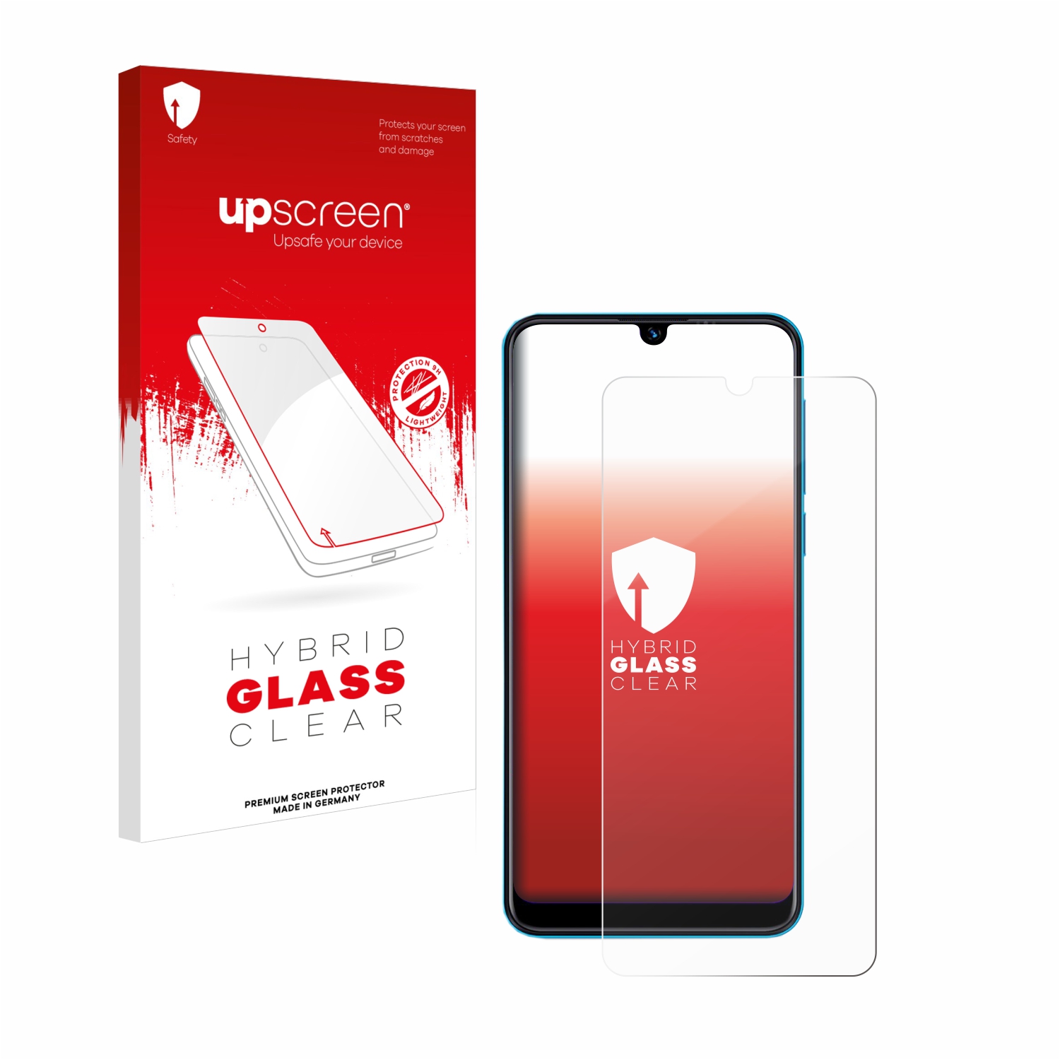 čirá skleněná fólie upscreen Hybrid Glas pro Beafon M6