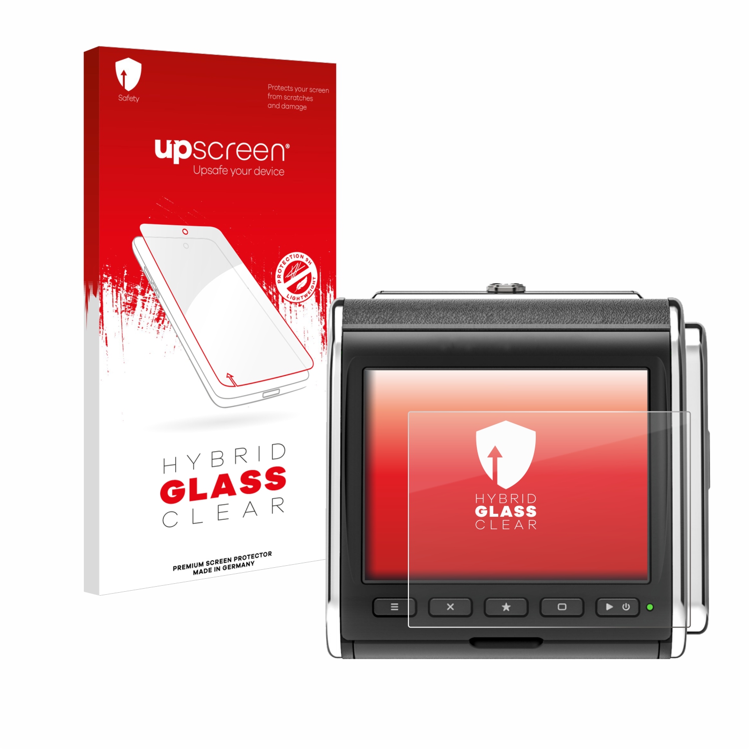 čirá skleněná fólie upscreen Hybrid Glas pro Hasselblad CFV II-2 50C 907X