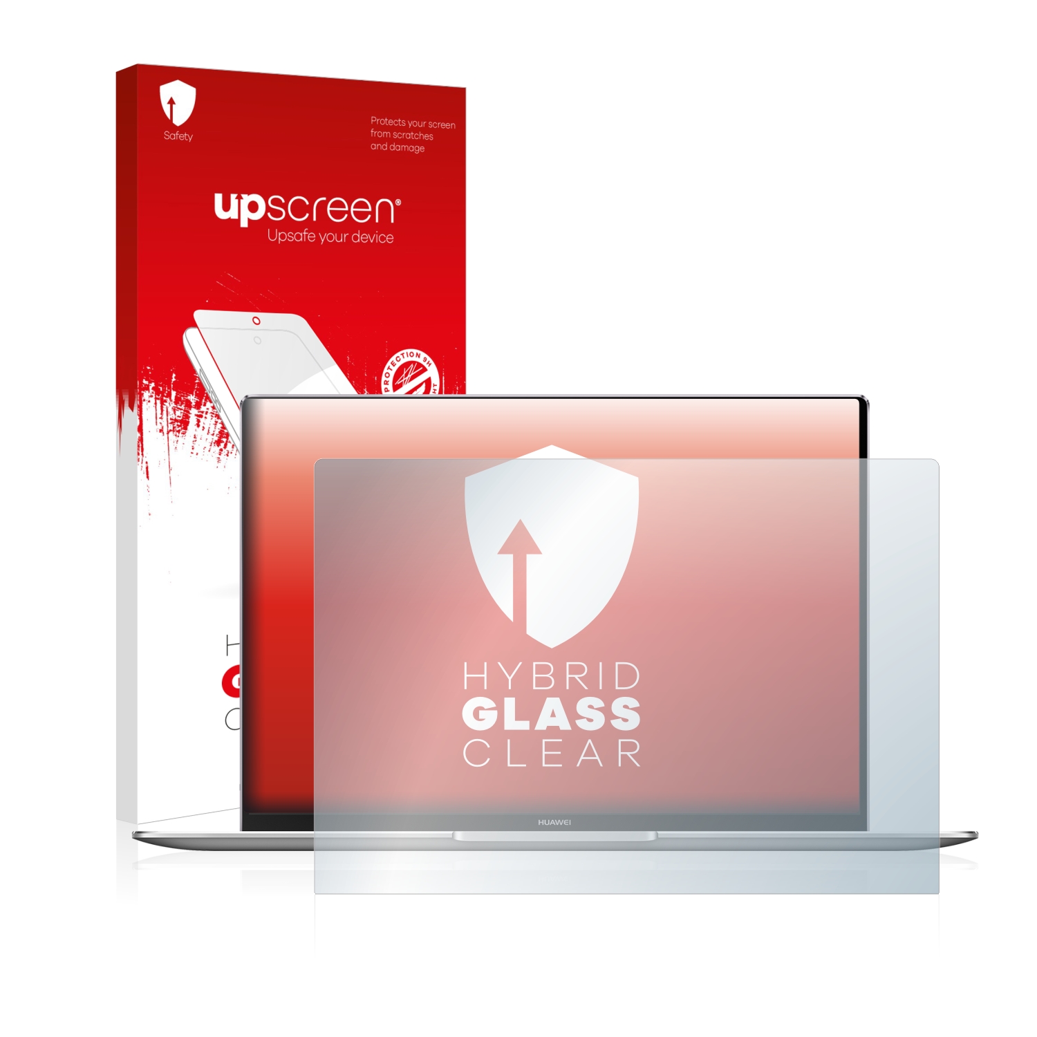 čirá skleněná fólie upscreen Hybrid Glas pro Huawei MateBook X Pro 2020