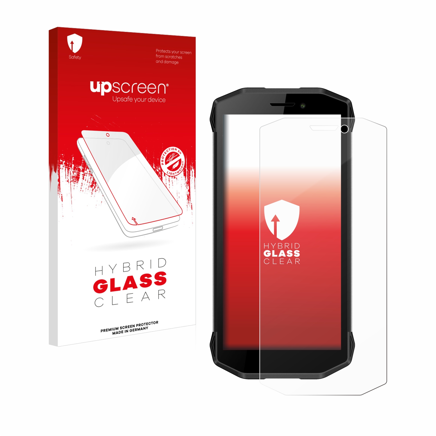 čirá skleněná fólie upscreen Hybrid Glas pro Evolveo Strongphone G5