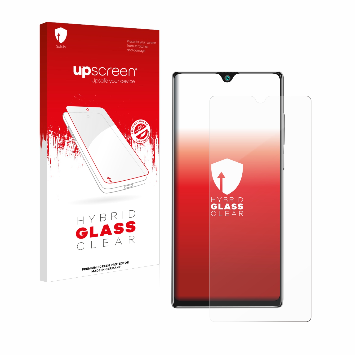 čirá skleněná fólie upscreen Hybrid Glas pro Cubot P40