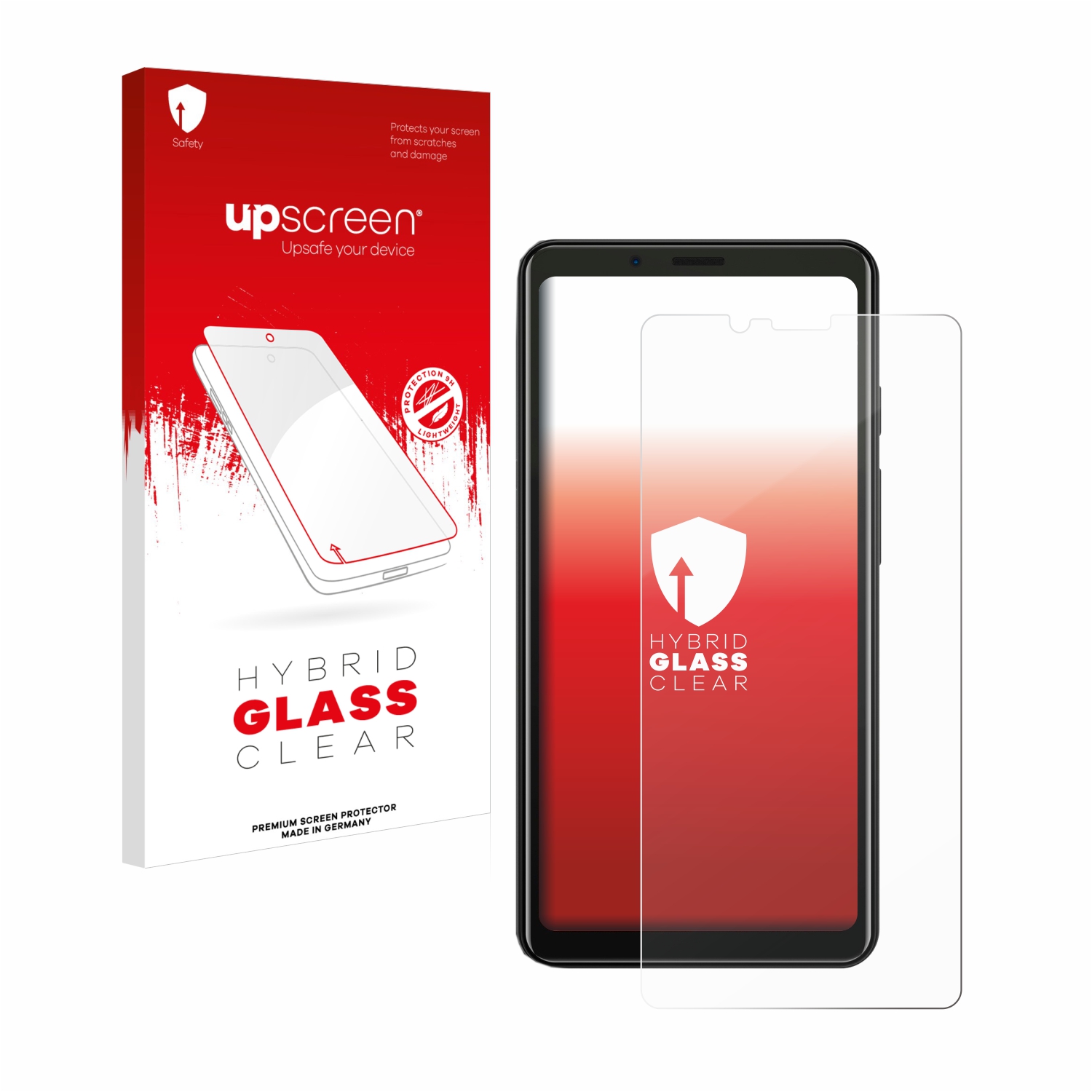 čirá skleněná fólie upscreen Hybrid Glas pro Hisense A5C