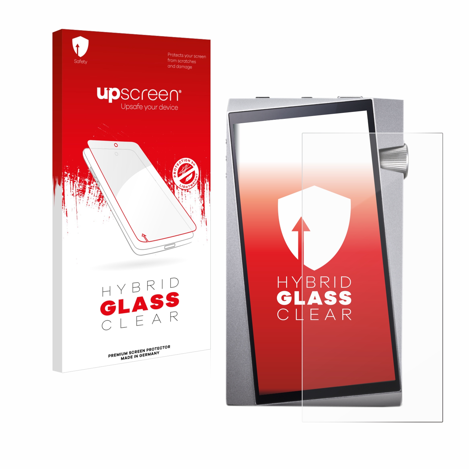 čirá skleněná fólie upscreen Hybrid Glas pro Astell&Kern A&norma SR25