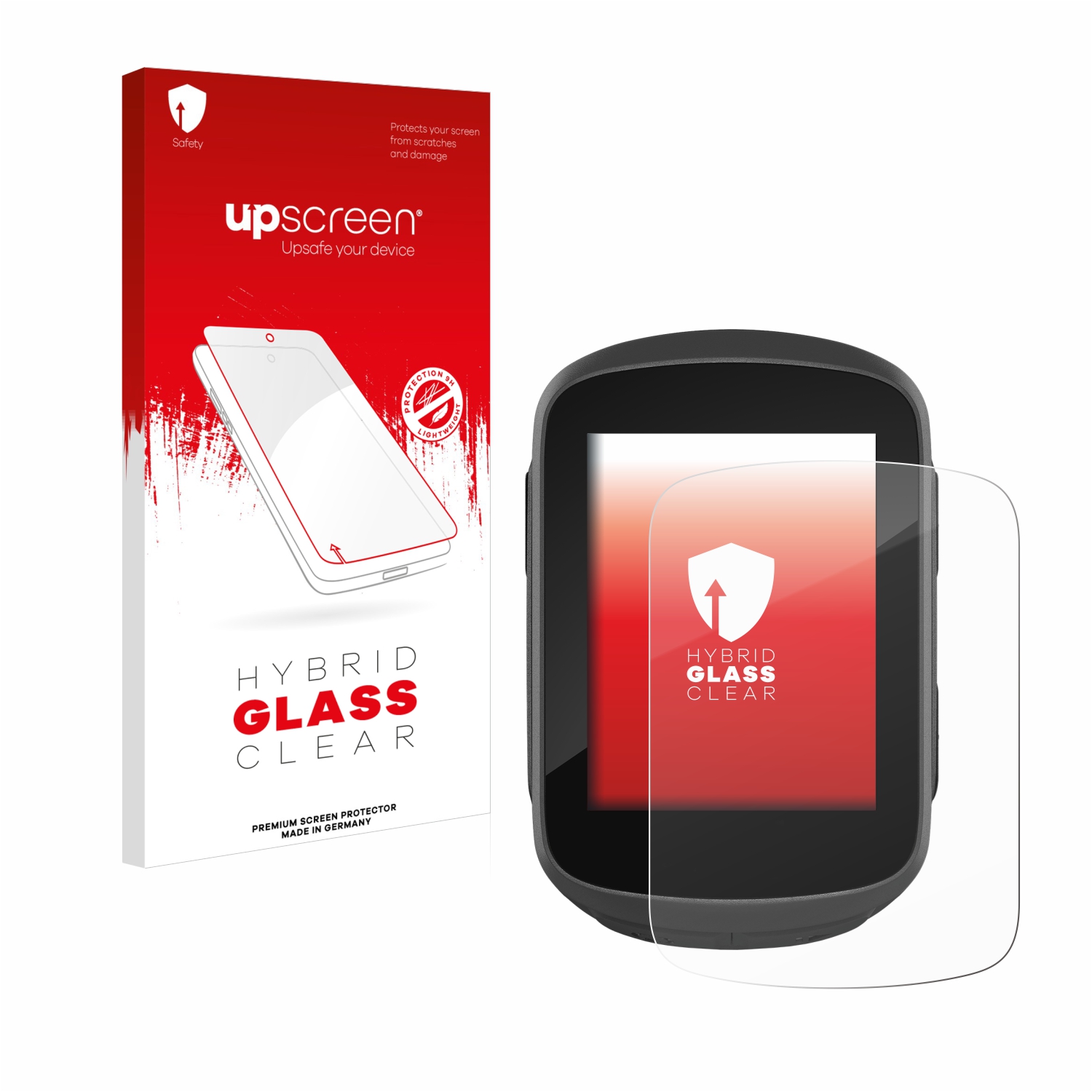 čirá skleněná fólie upscreen Hybrid Glas pro Garmin Edge 130 Plus