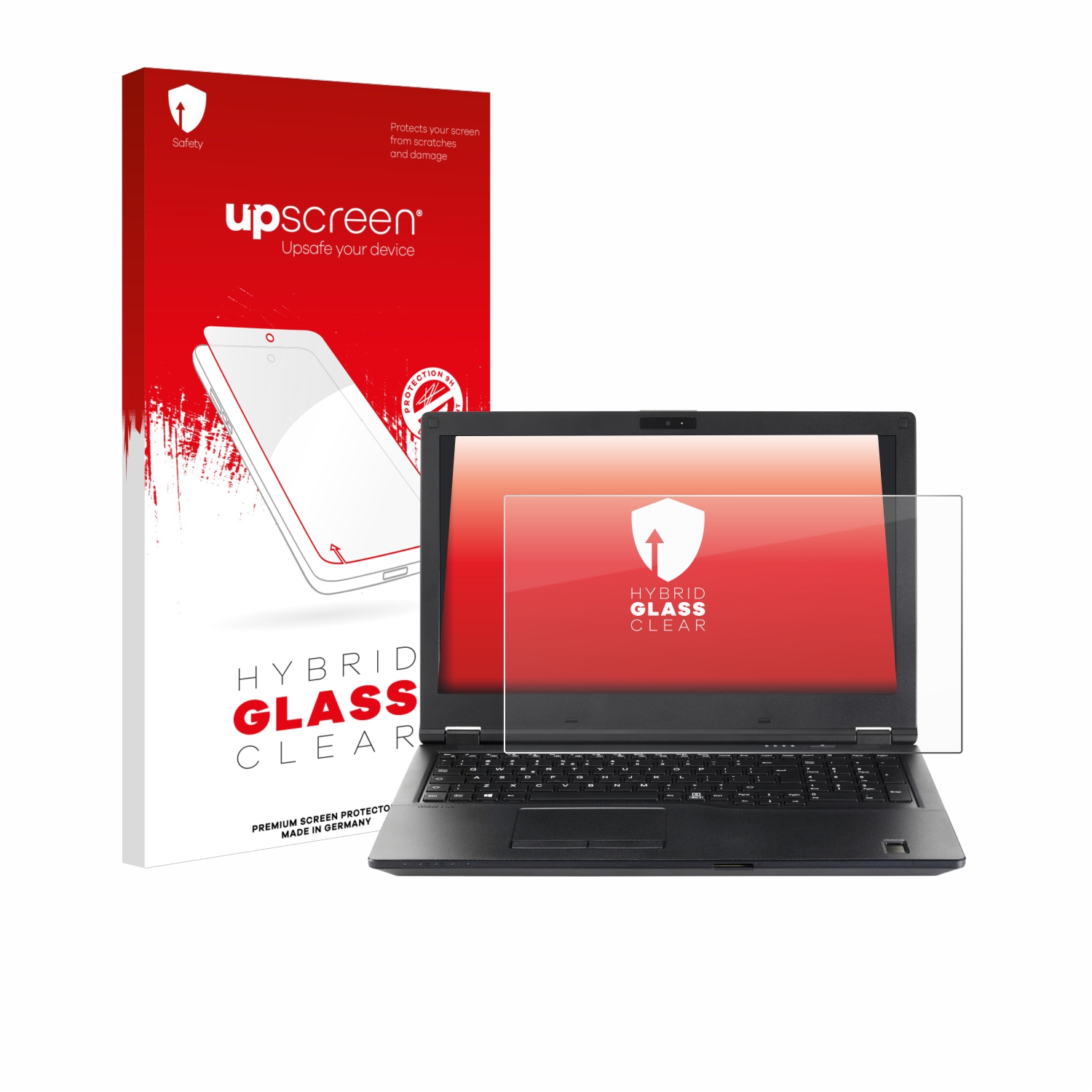 čirá skleněná fólie upscreen Hybrid Glas pro Fujitsu Lifebook E5510