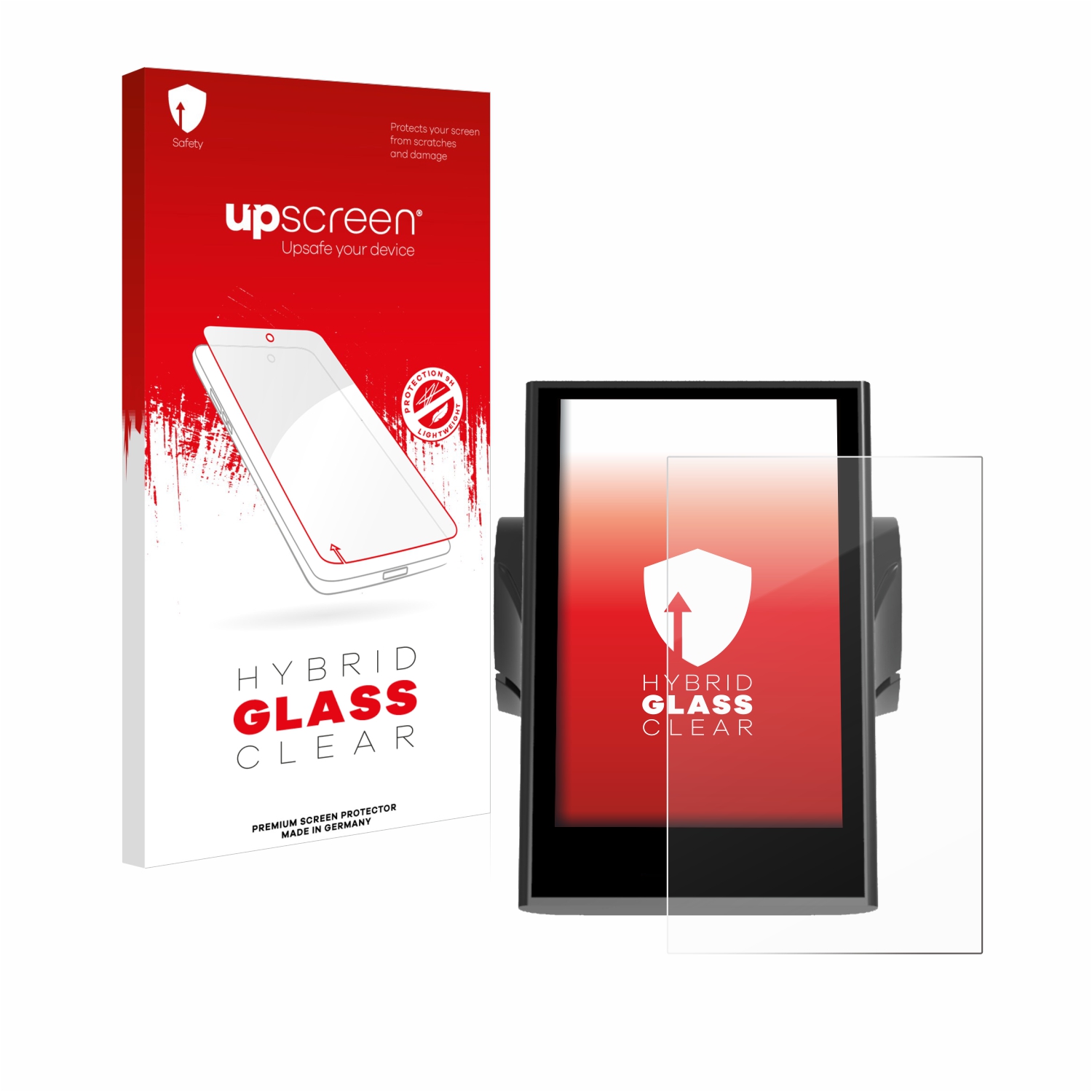 čirá skleněná fólie upscreen Hybrid Glas pro Bafang DP C18