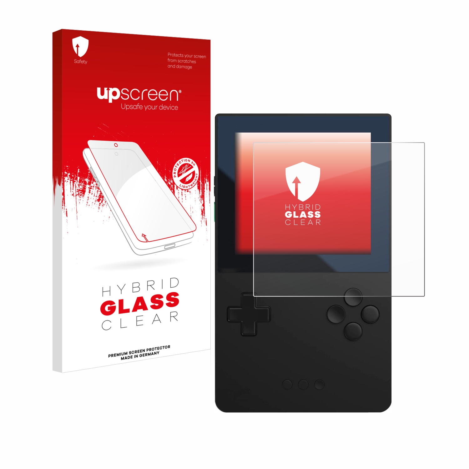 čirá skleněná fólie upscreen Hybrid Glas pro Analogue Pocket