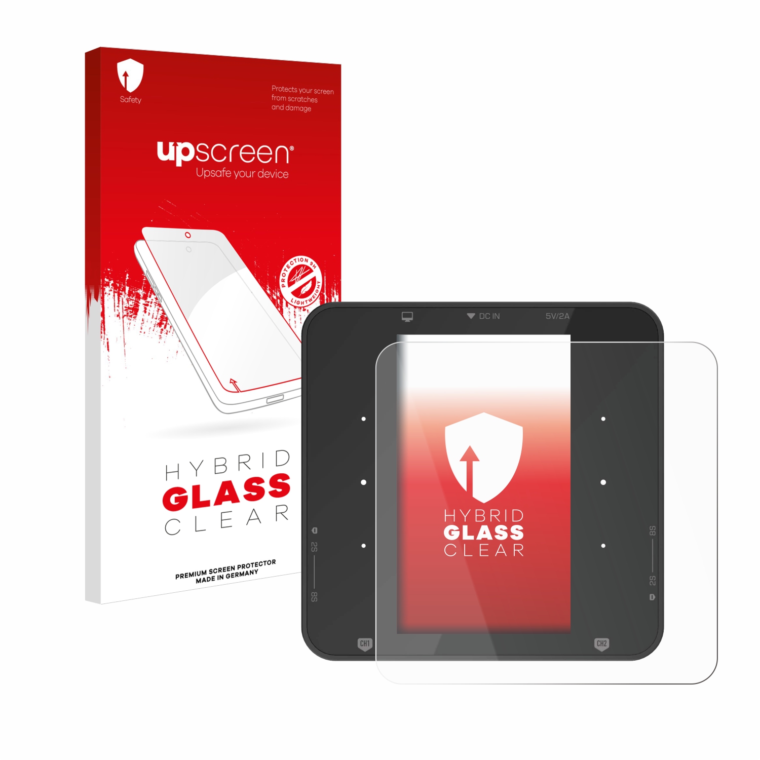 čirá skleněná fólie upscreen Hybrid Glas pro ISDT P30
