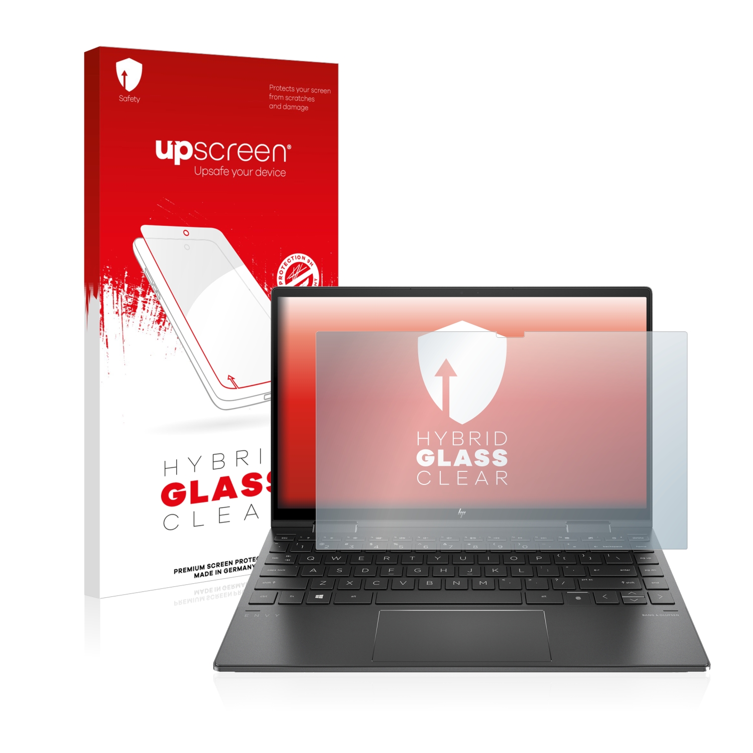 čirá skleněná fólie upscreen Hybrid Glas pro HP Envy x360 (13-X) (300.61 mm x 183,35 mm)