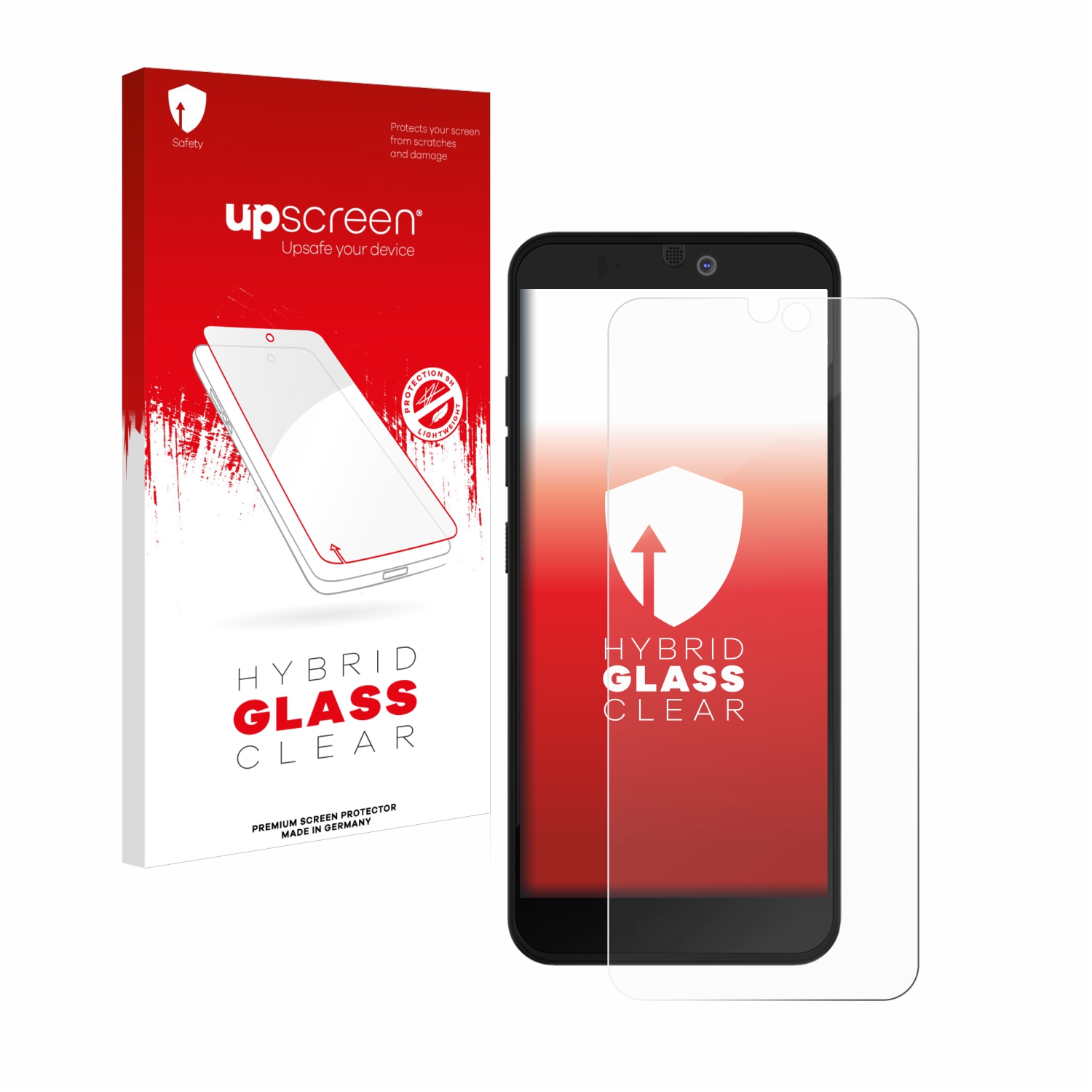 čirá skleněná fólie upscreen Hybrid Glas pro Fairphone 3 Plus