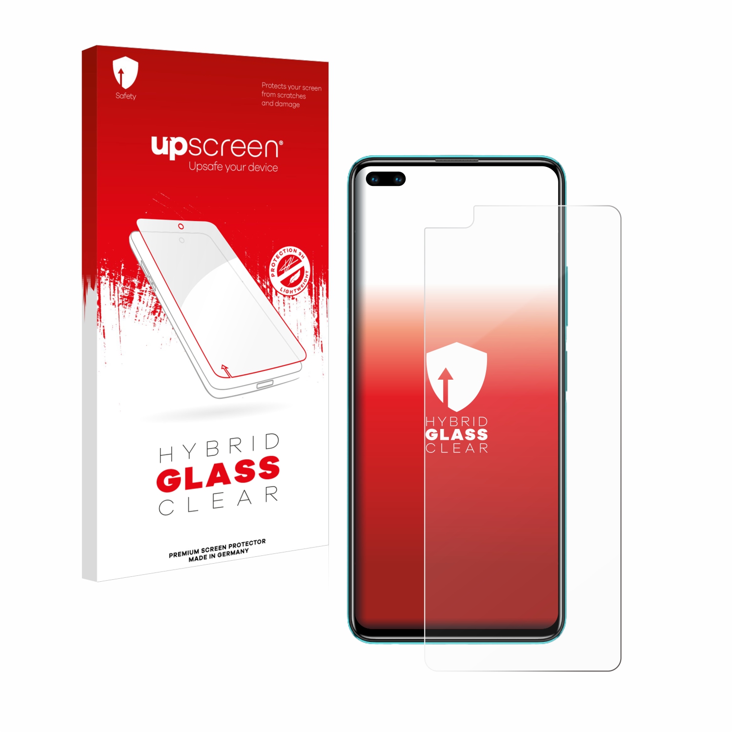 čirá skleněná fólie upscreen Hybrid Glas pro Infinix Zero 8