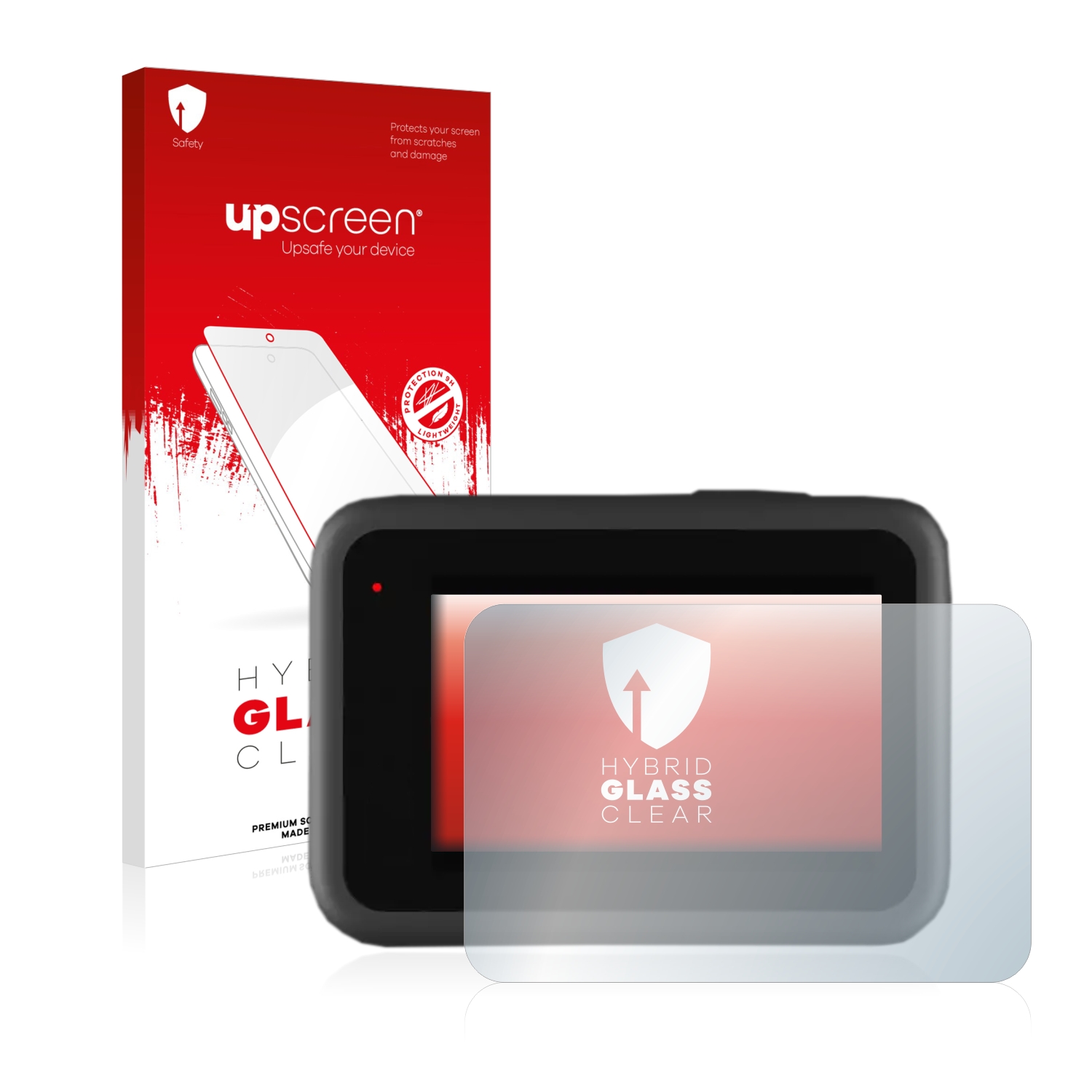 čirá skleněná fólie upscreen Hybrid Glas pro GoPro Hero 9 Black