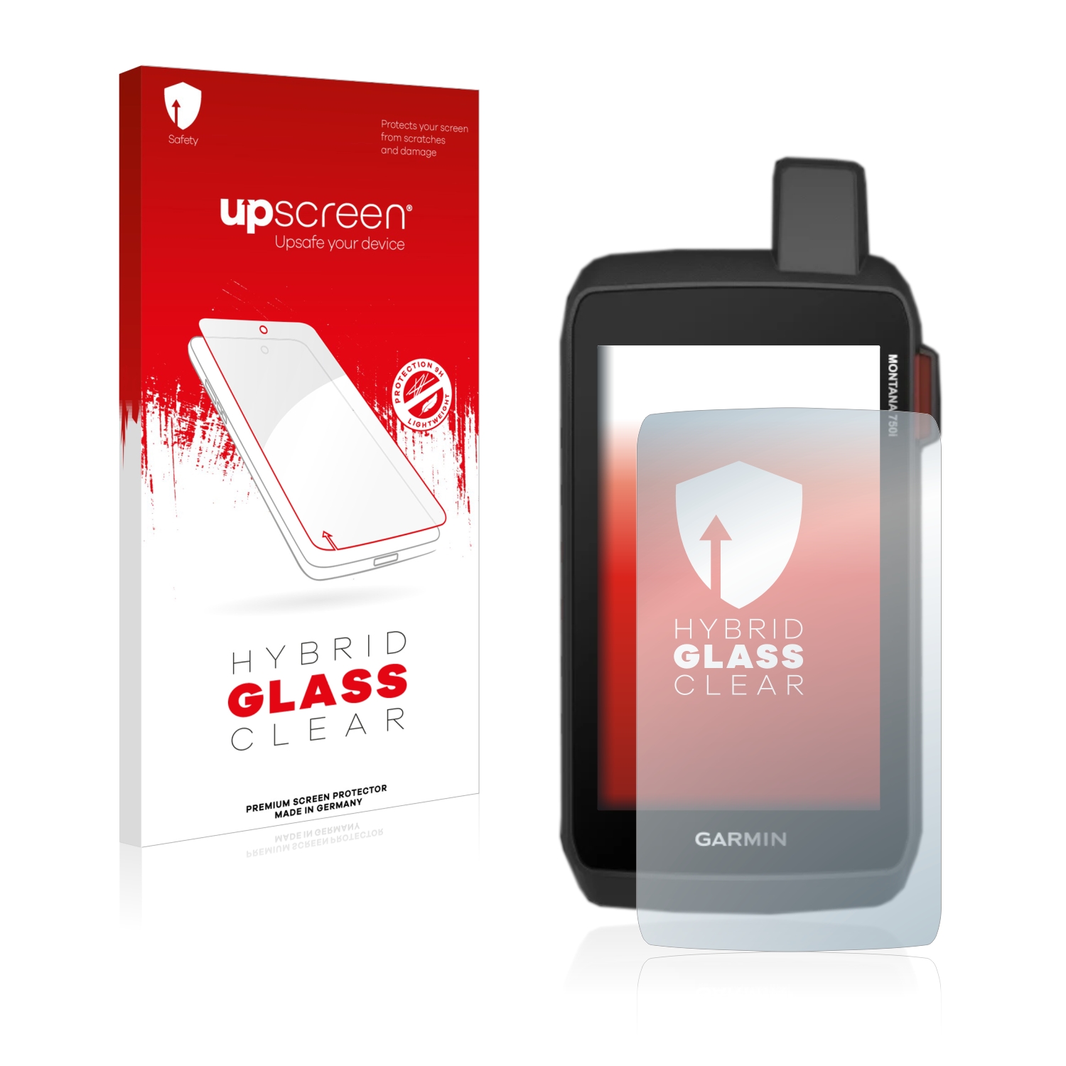 čirá skleněná fólie upscreen Hybrid Glas pro Garmin Montana 700i