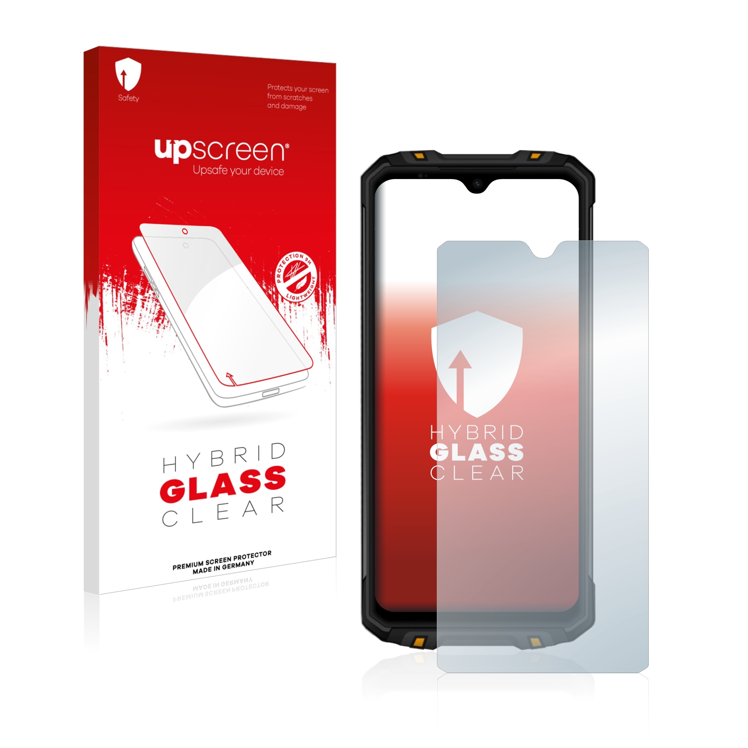 čirá skleněná fólie upscreen Hybrid Glas pro Oukitel WP8 Pro
