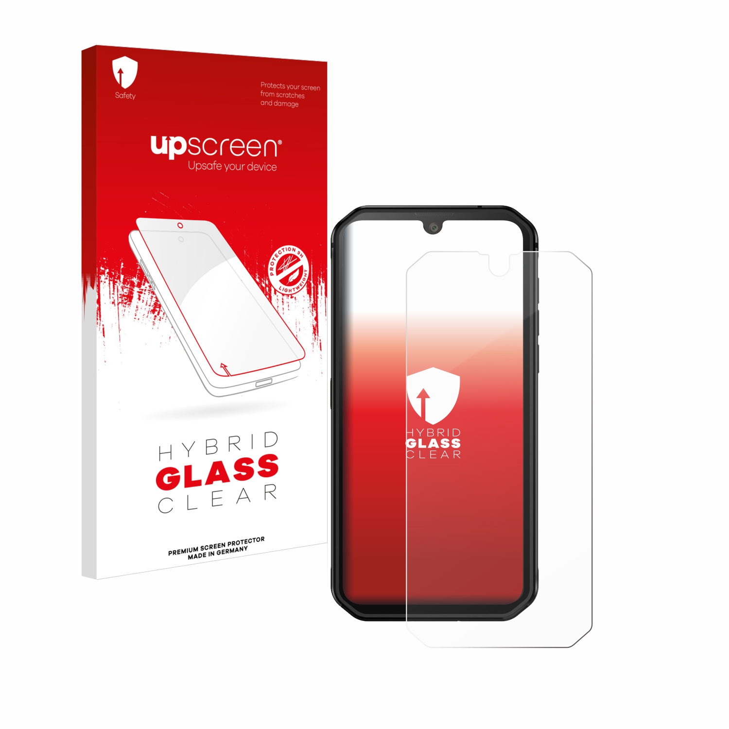 čirá skleněná fólie upscreen Hybrid Glas pro Blackview BV9900E