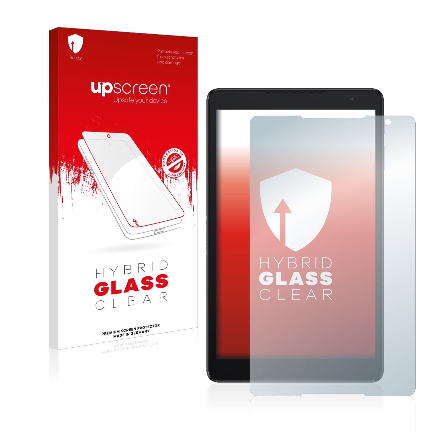 čirá skleněná fólie upscreen Hybrid Glas pro Alcatel 3T10