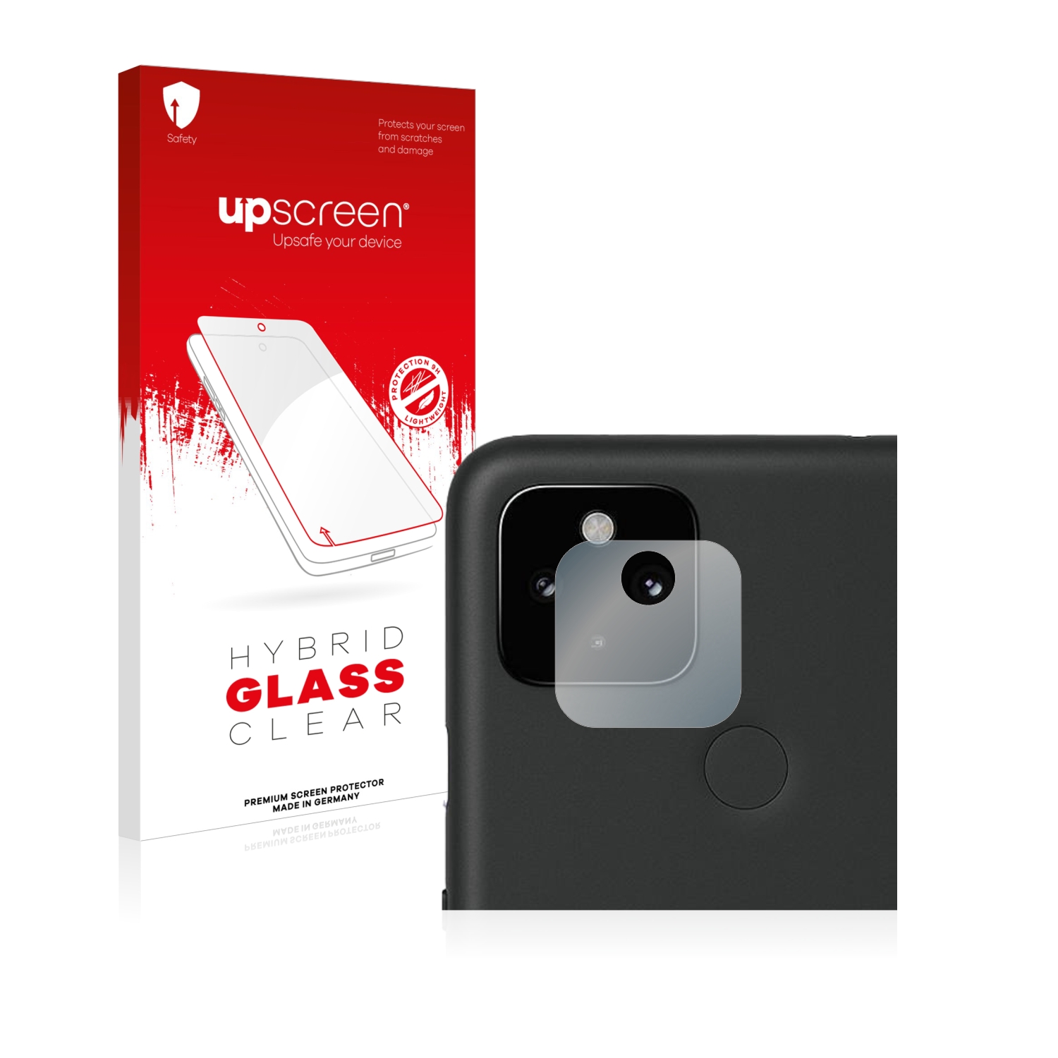 čirá skleněná fólie upscreen Hybrid Glas pro Google Pixel 4a 5G (pouze kamera)