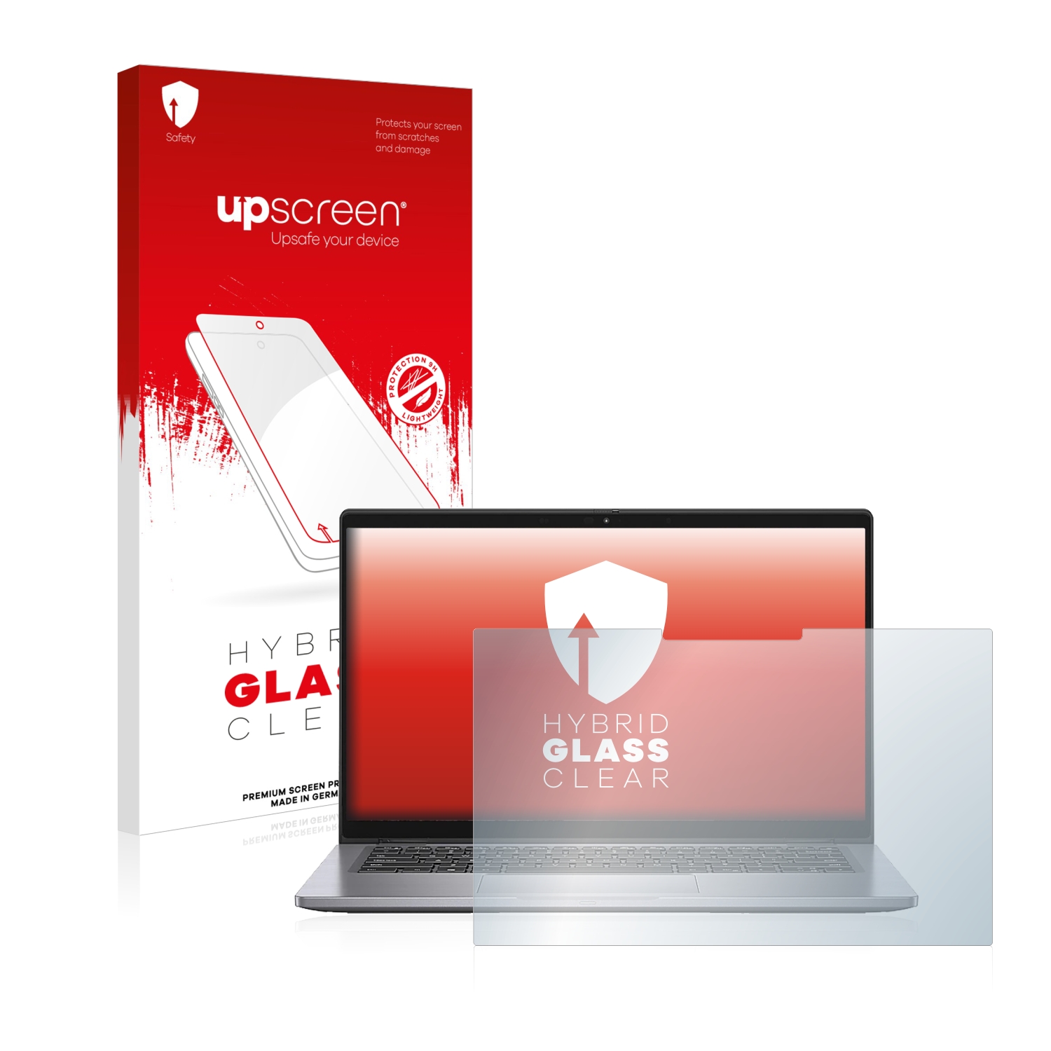 čirá skleněná fólie upscreen Hybrid Glas pro Dell Latitude 7410 2-in-1
