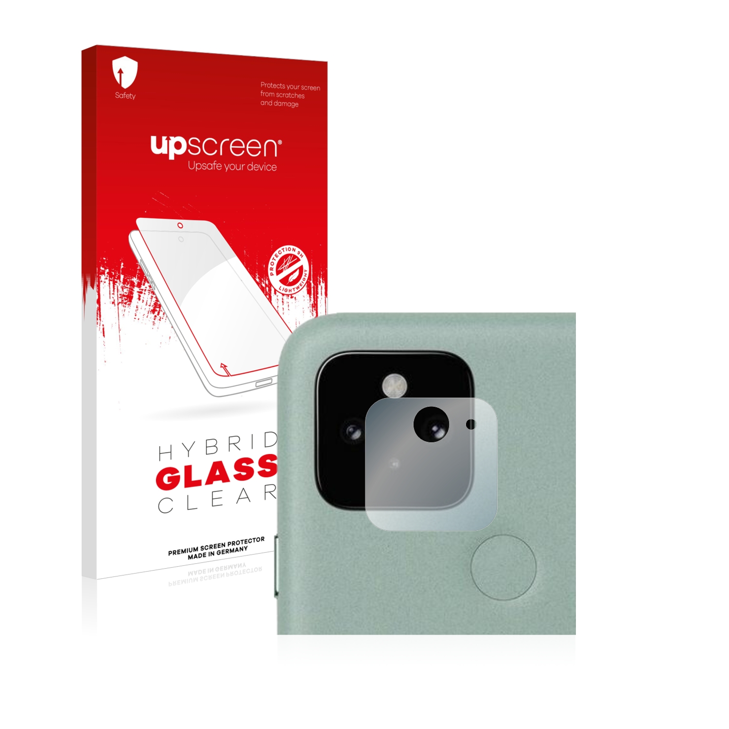 čirá skleněná fólie upscreen Hybrid Glas pro Google Pixel 5 (pouze kamera)