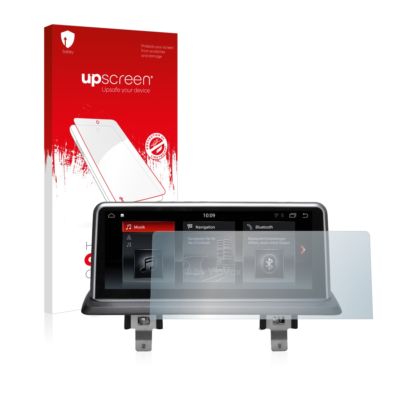 čirá skleněná fólie upscreen Hybrid Glas pro BMW 1 E88 2004-2013 VioVox 8251 10.25
