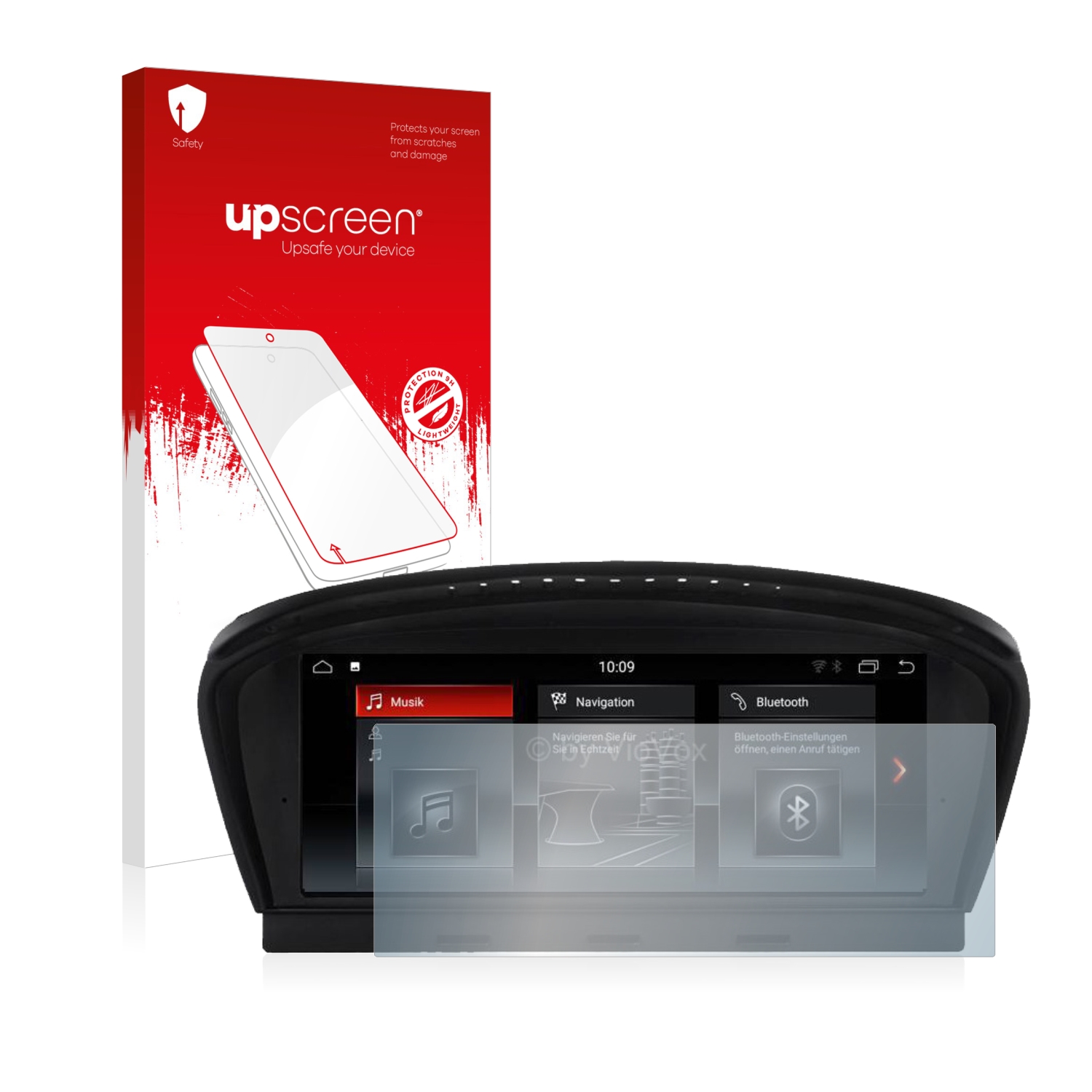 čirá skleněná fólie upscreen Hybrid Glas pro BMW 3 E93 2005-2008 VioVox 8210 8.8