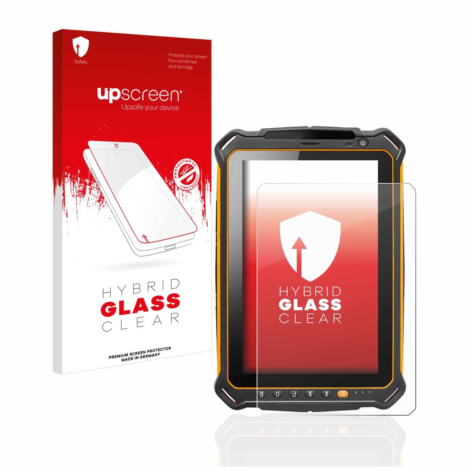 čirá skleněná fólie upscreen Hybrid Glas pro i.safe MOBILE IS930.2