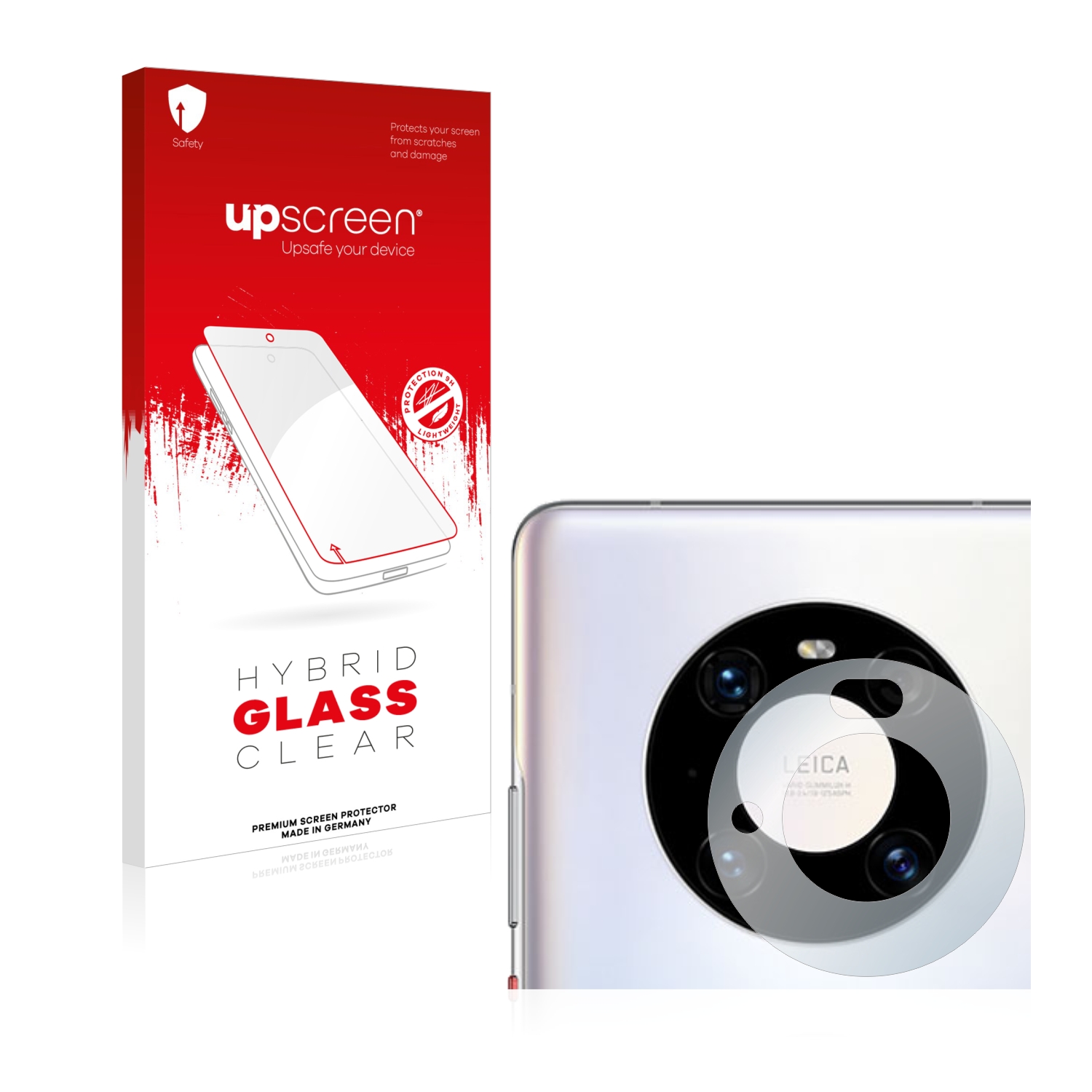 čirá skleněná fólie upscreen Hybrid Glas pro Huawei Mate 40 Pro (pouze kamera)
