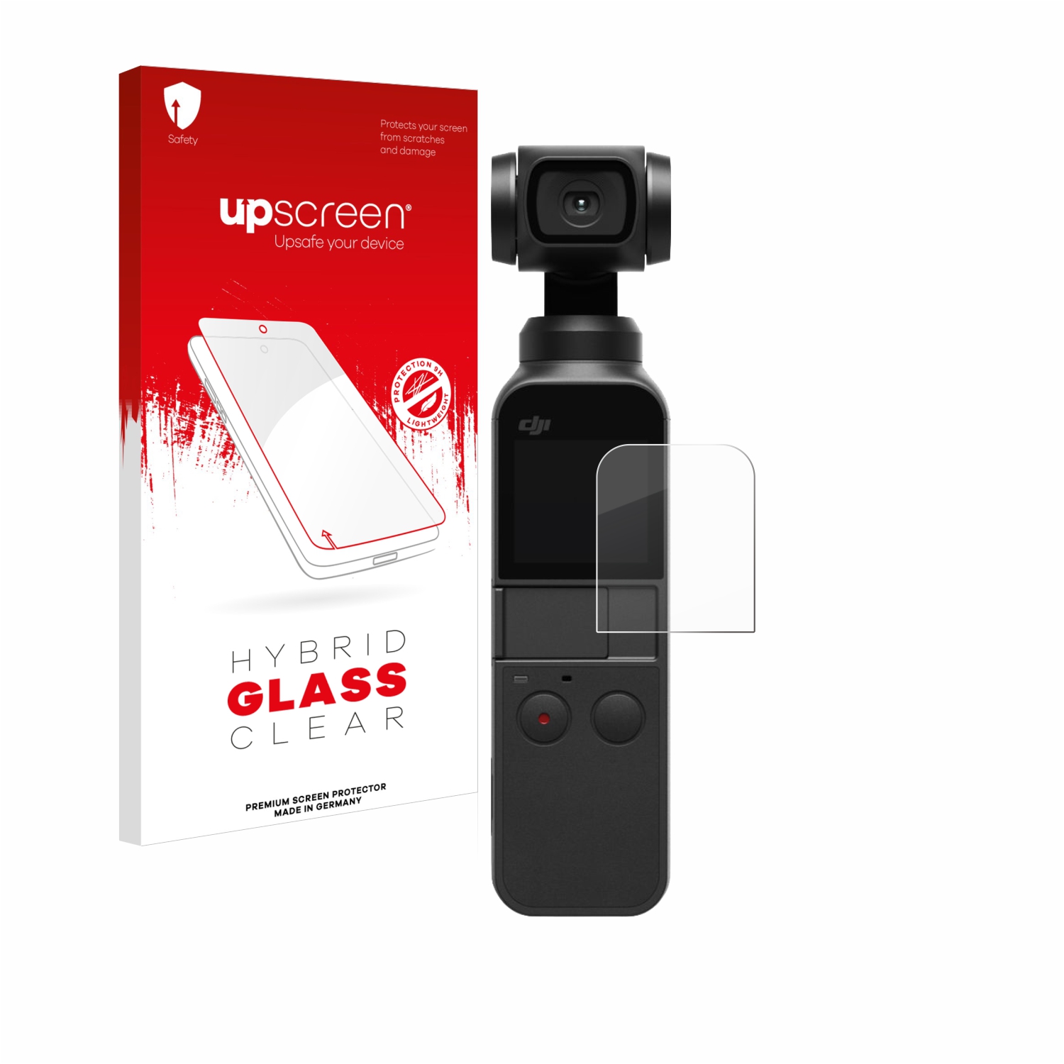 čirá skleněná fólie upscreen Hybrid Glas pro DJI Osmo Pocket 2