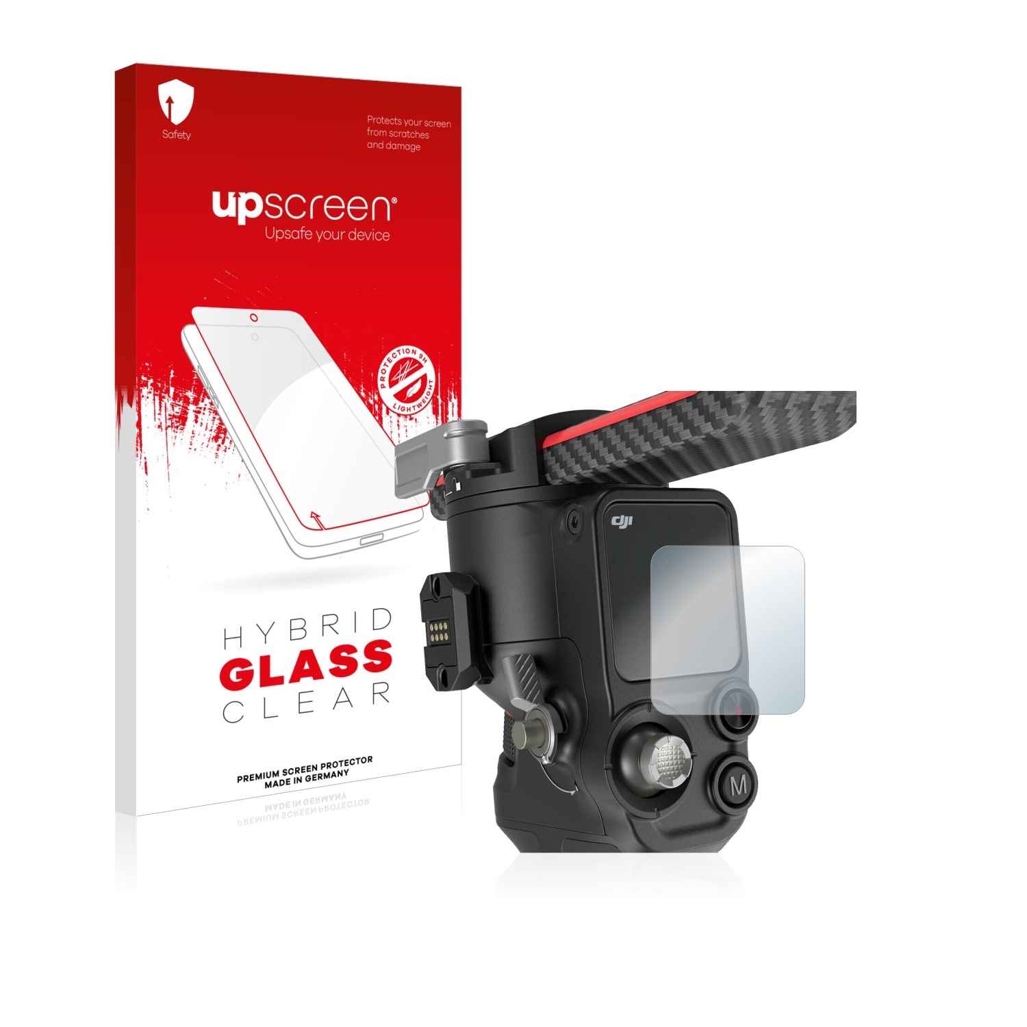 čirá skleněná fólie upscreen Hybrid Glas pro DJI RS 2