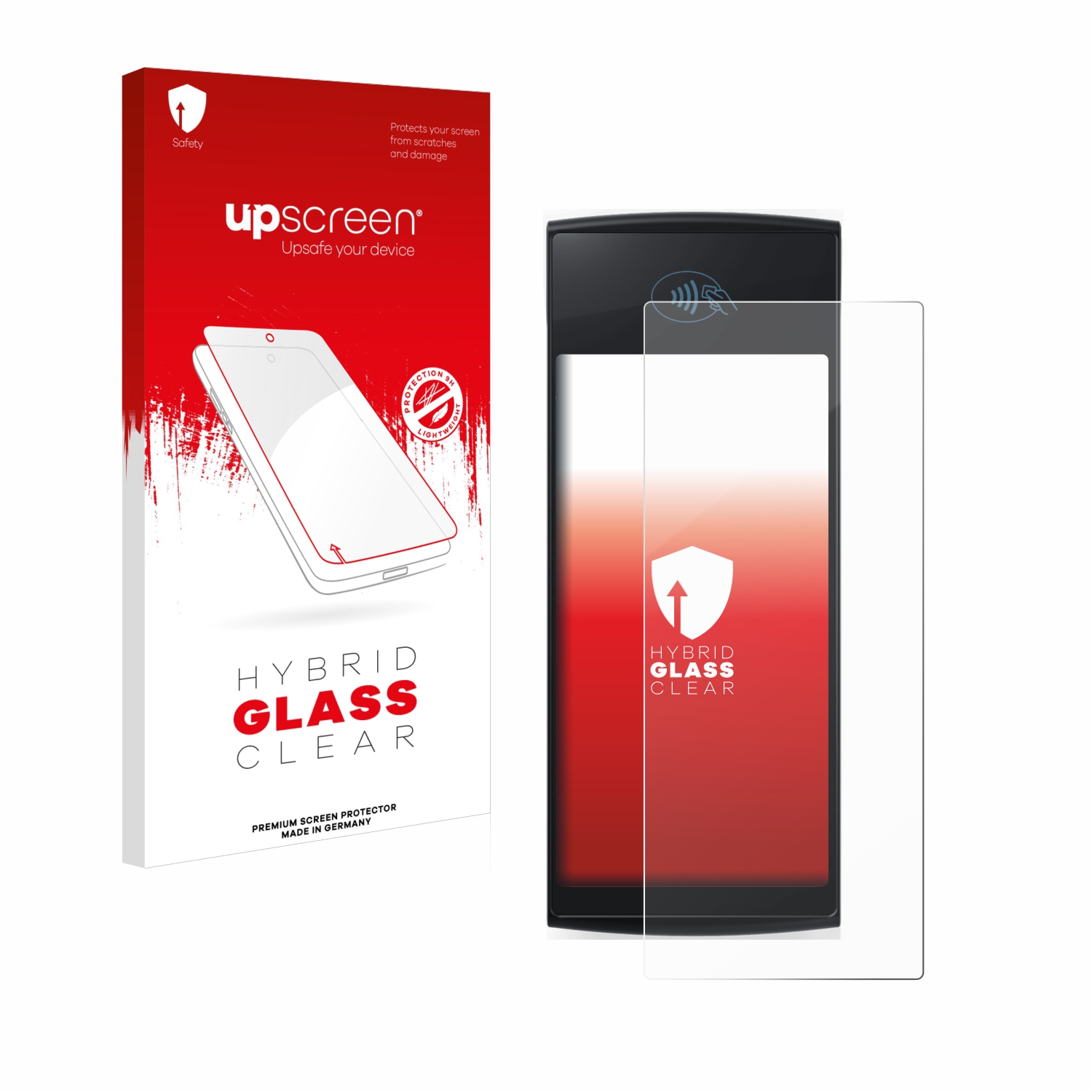 čirá skleněná fólie upscreen Hybrid Glas pro enfore Donner