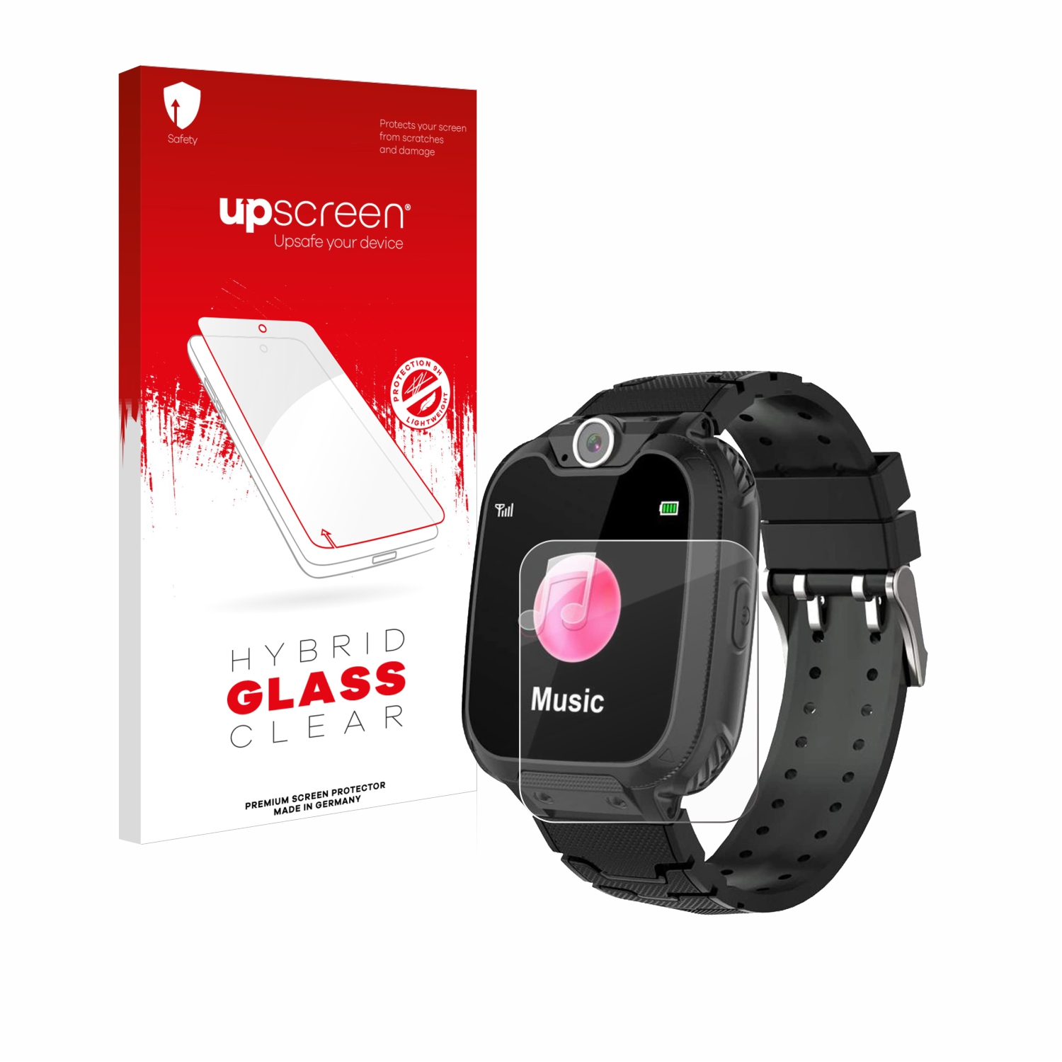 čirá skleněná fólie upscreen Hybrid Glas pro Auburet ETX001
