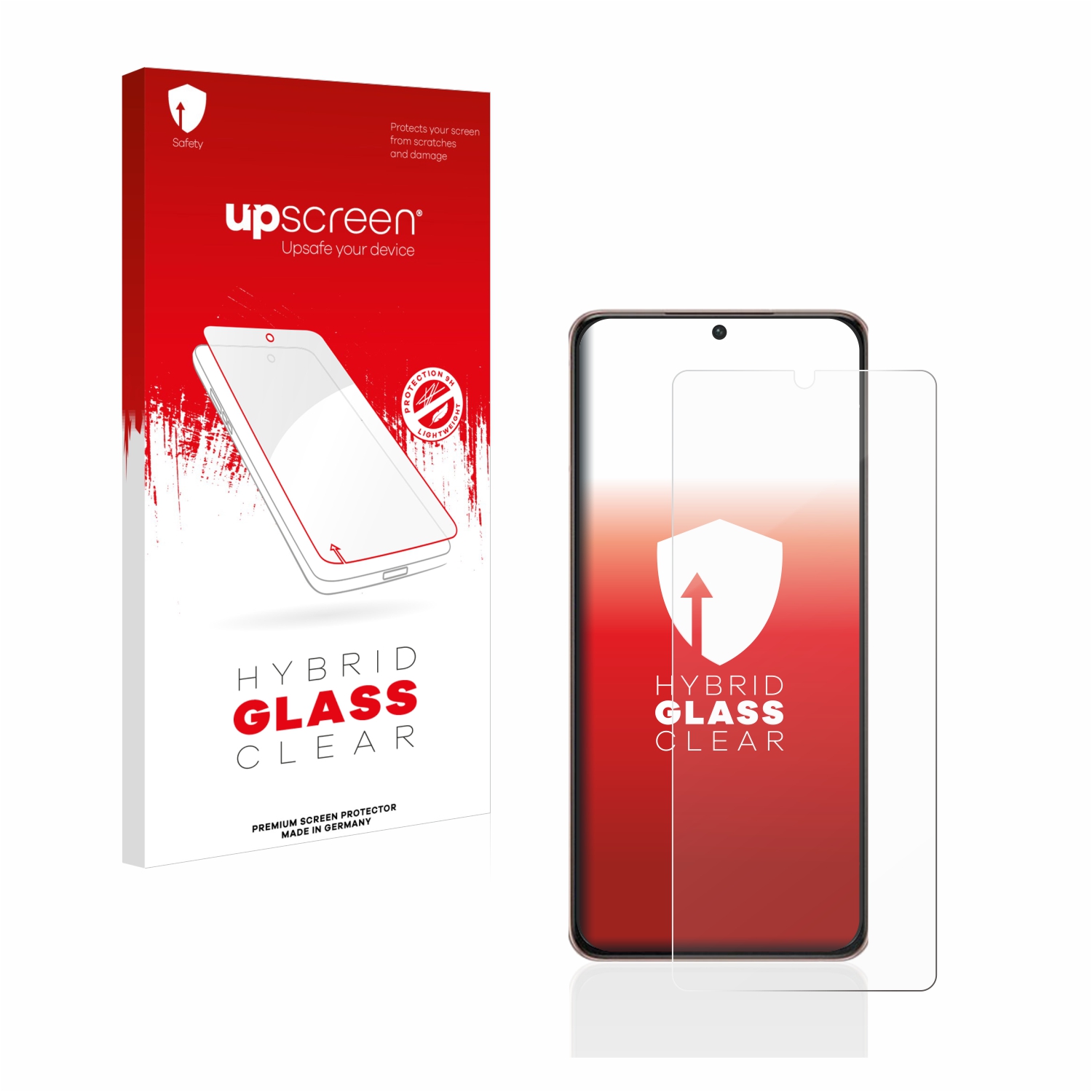 čirá skleněná fólie upscreen Hybrid Glas pro Samsung Galaxy S21 Ultra 5G