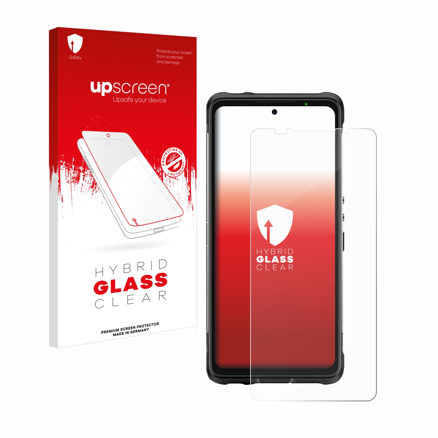 čirá skleněná fólie upscreen Hybrid Glas pro Ulefone Armor 10 5G