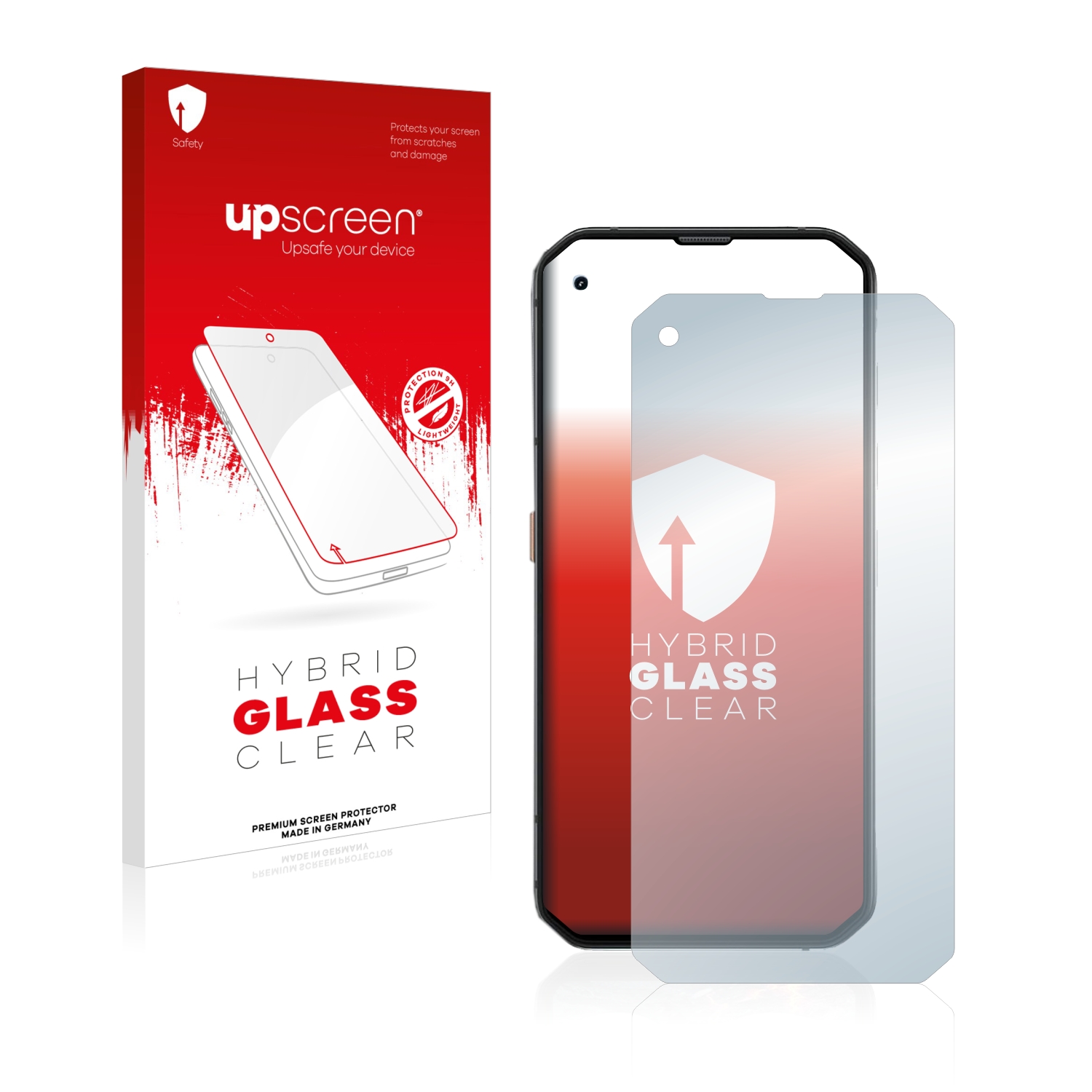 čirá skleněná fólie upscreen Hybrid Glas pro Blackview BL6000 Pro 5G