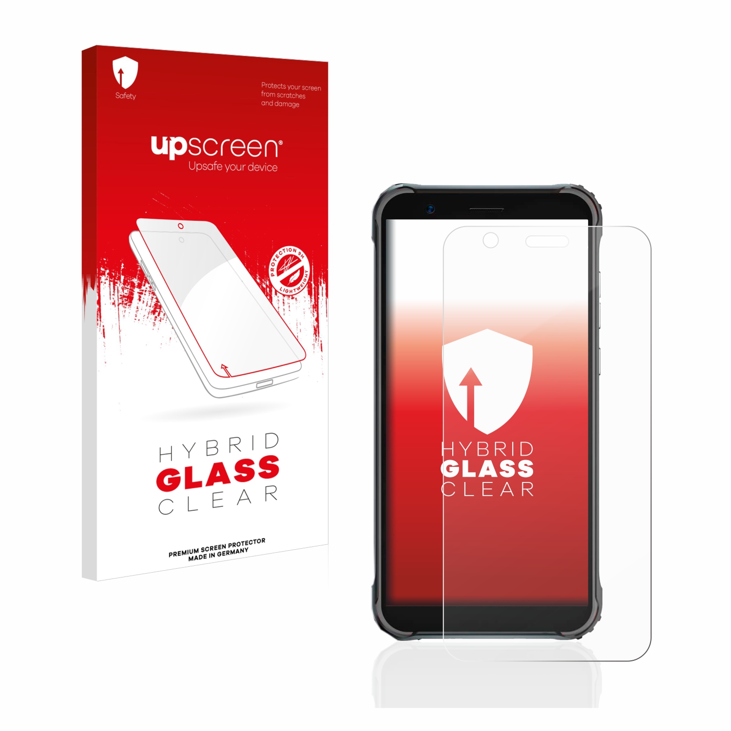 čirá skleněná fólie upscreen Hybrid Glas pro Blackview BV4900 Pro