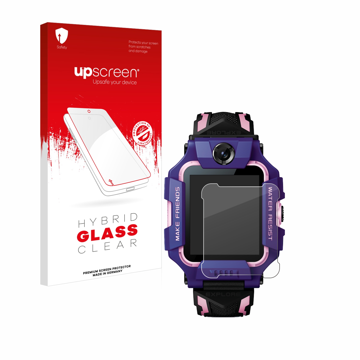 čirá skleněná fólie upscreen Hybrid Glas pro Imoo Watch Phone Z6