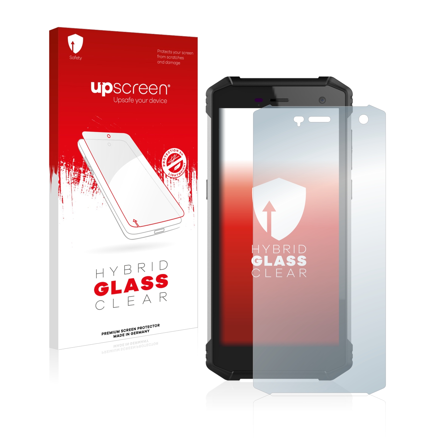 čirá skleněná fólie upscreen Hybrid Glas pro Hammer Energy 2