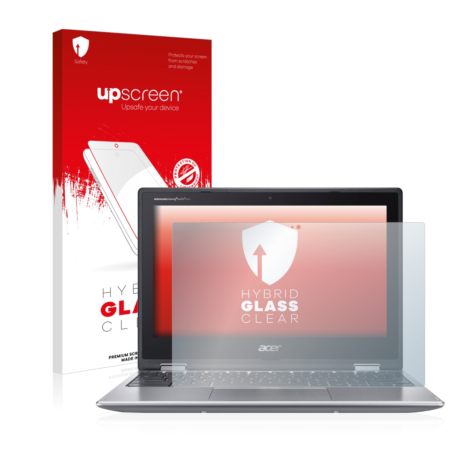 čirá skleněná fólie upscreen Hybrid Glas pro Acer Chromebook Spin 311