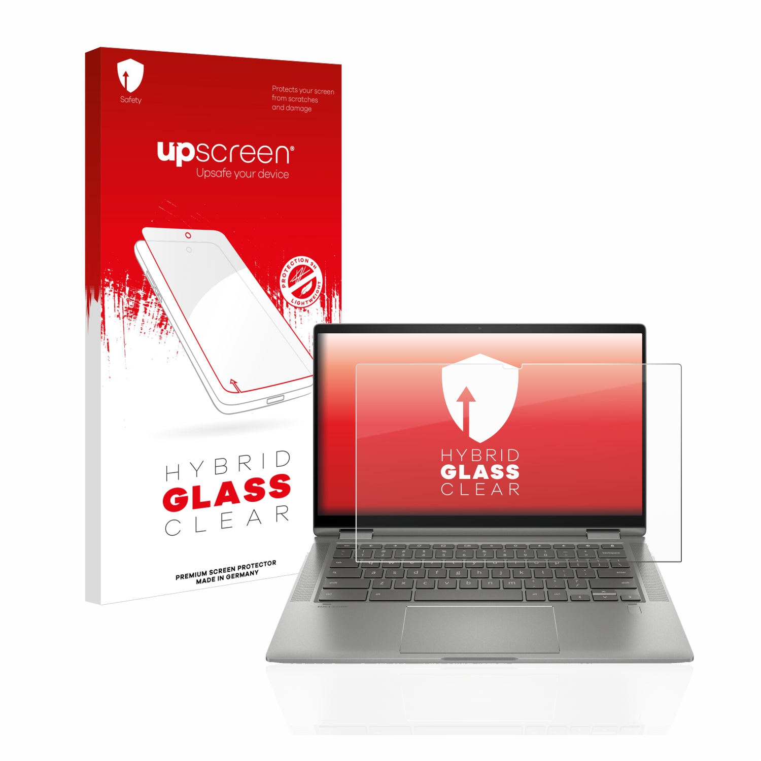 čirá skleněná fólie upscreen Hybrid Glas pro HP Chromebook x360 14c