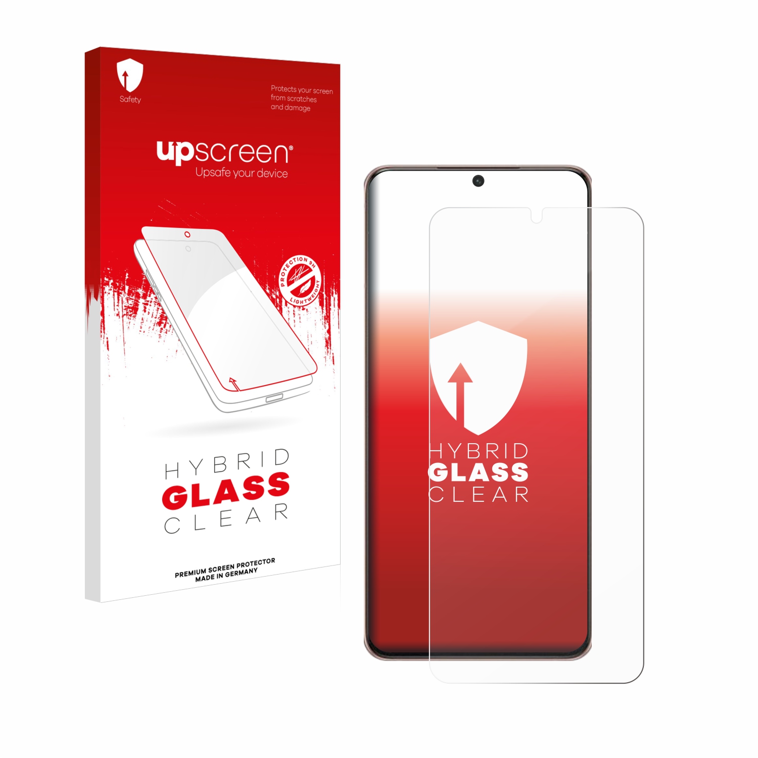 čirá skleněná fólie upscreen Hybrid Glas pro Samsung Galaxy S21 Plus 5G