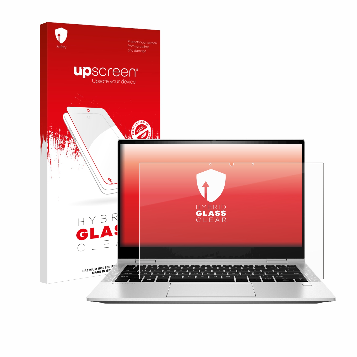 čirá skleněná fólie upscreen Hybrid Glas pro HP EliteBook x360 830 G8