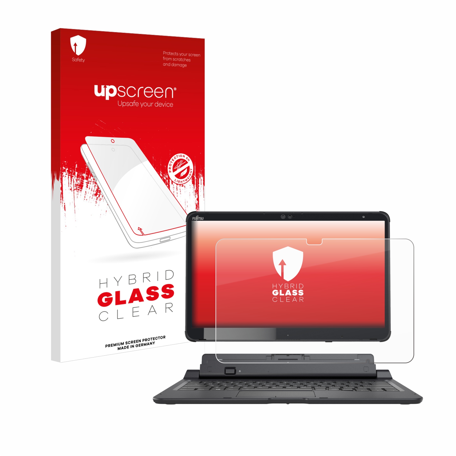 čirá skleněná fólie upscreen Hybrid Glas pro Fujitsu Stylistic Q7310