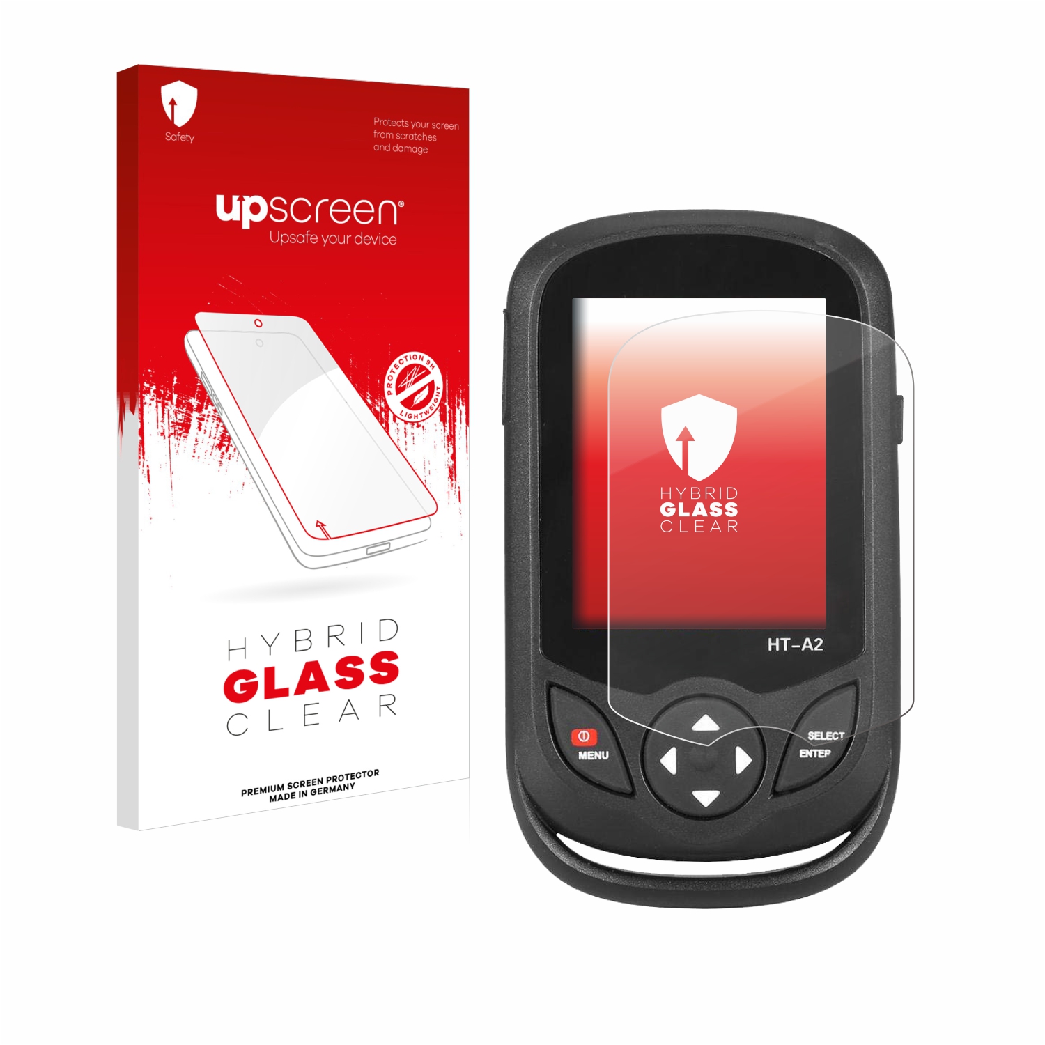 čirá skleněná fólie upscreen Hybrid Glas pro Hti HT A2