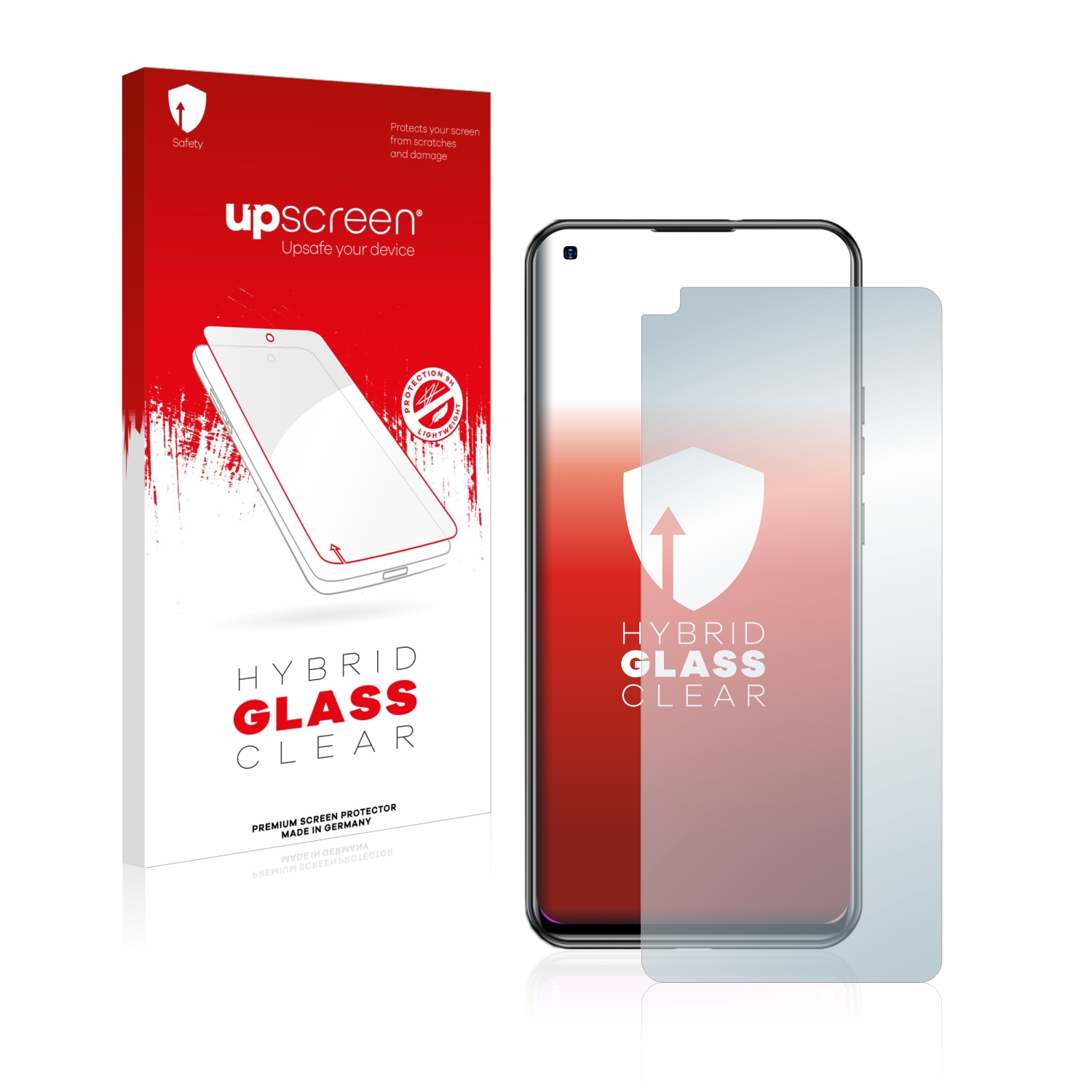 čirá skleněná fólie upscreen Hybrid Glas pro Doogee N30