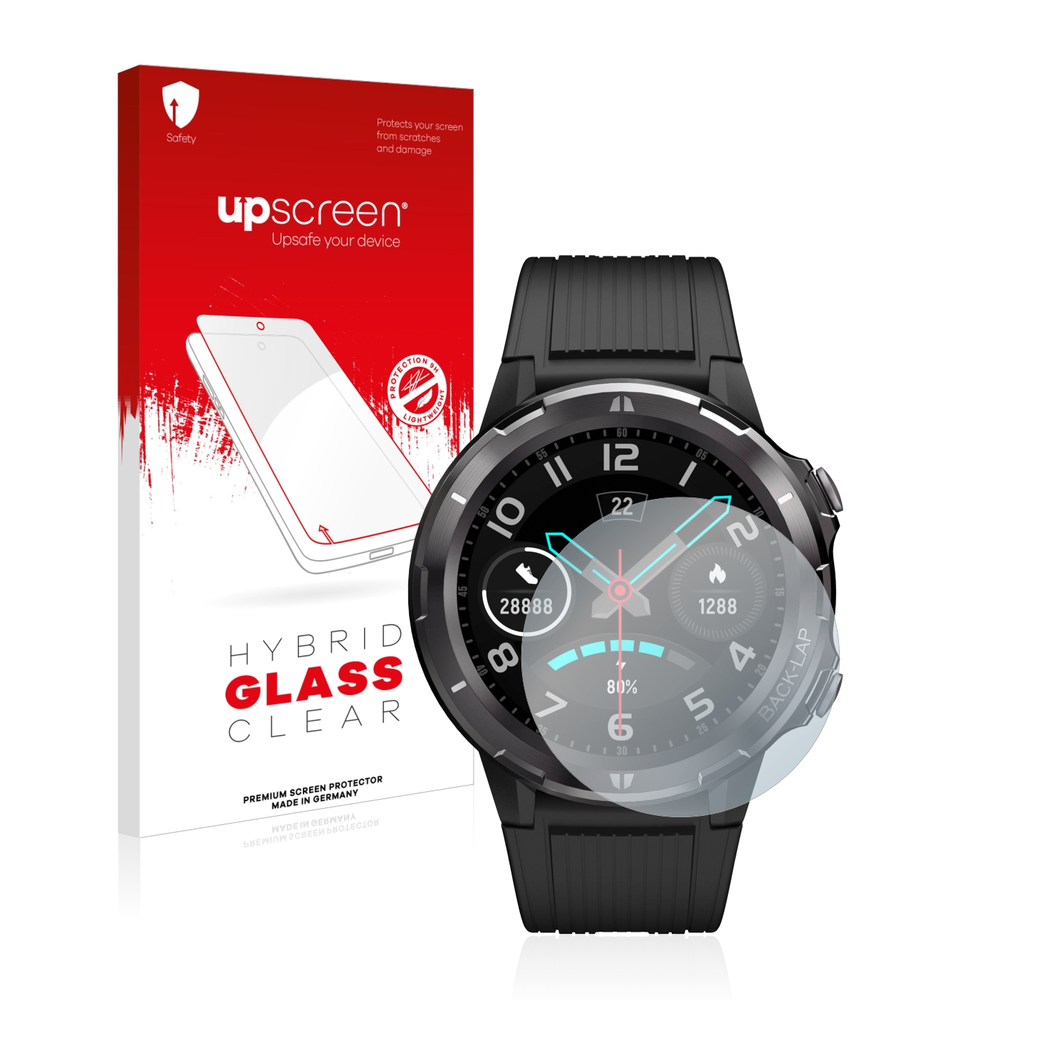 čirá skleněná fólie upscreen Hybrid Glas pro Denver SW-350