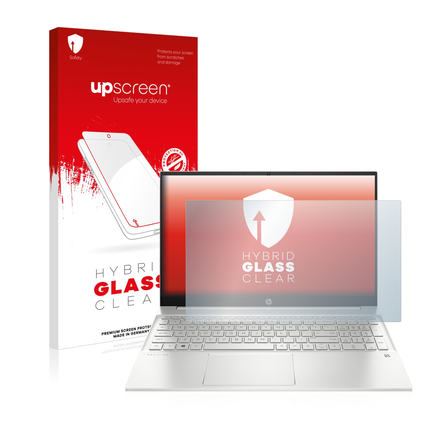 čirá skleněná fólie upscreen Hybrid Glas pro Blackview BV5100 Pro
